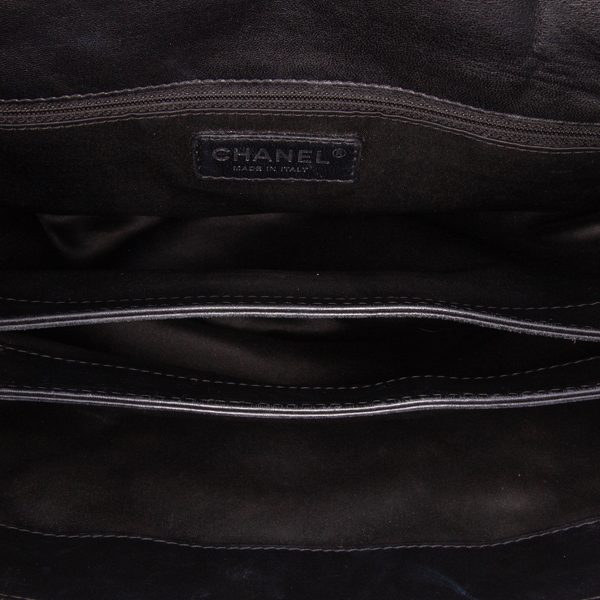 Chanel Maxi Quilted Lambskin 3 Flap - image 4