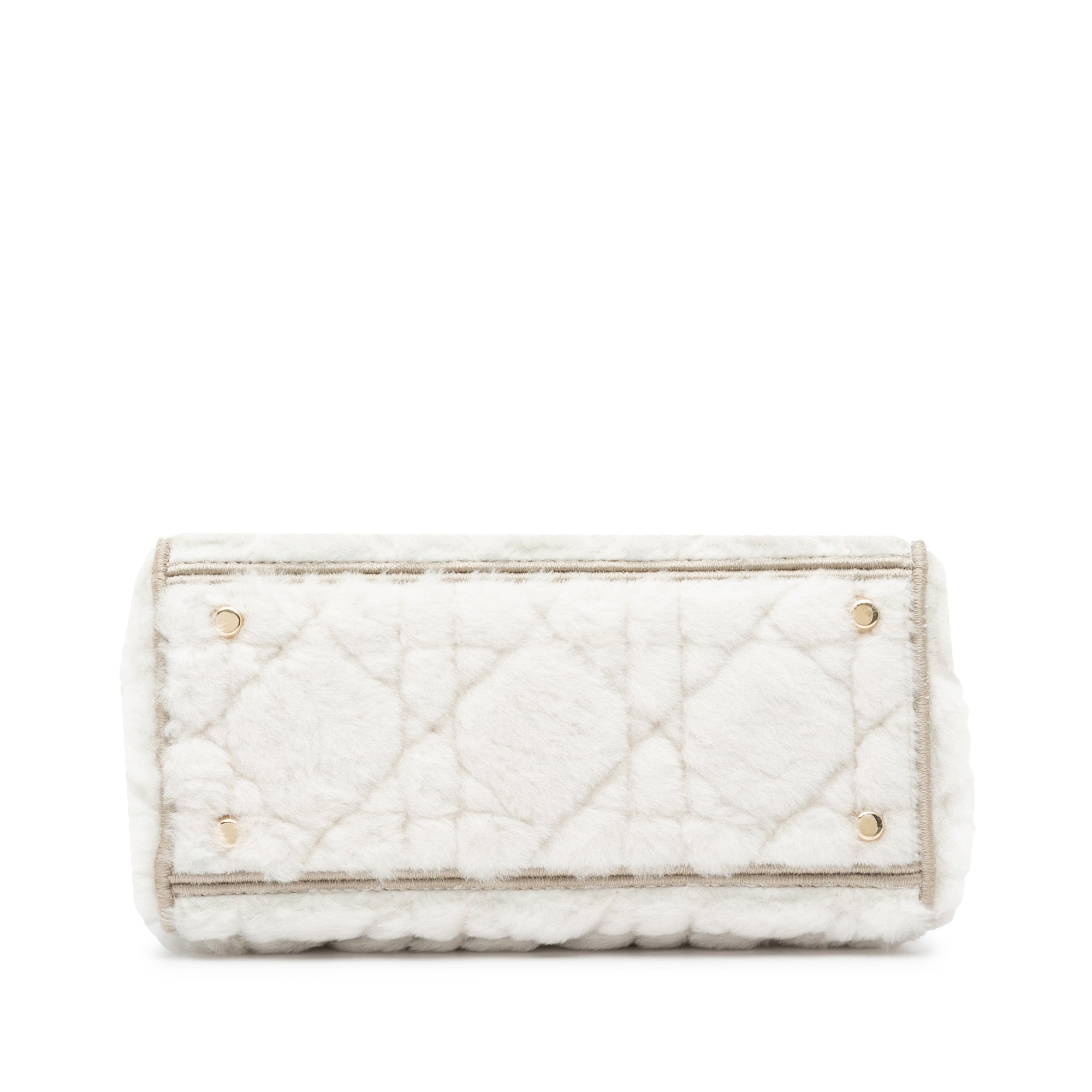 Dior Medium Shearling Cannage Lady D Lite - image 3