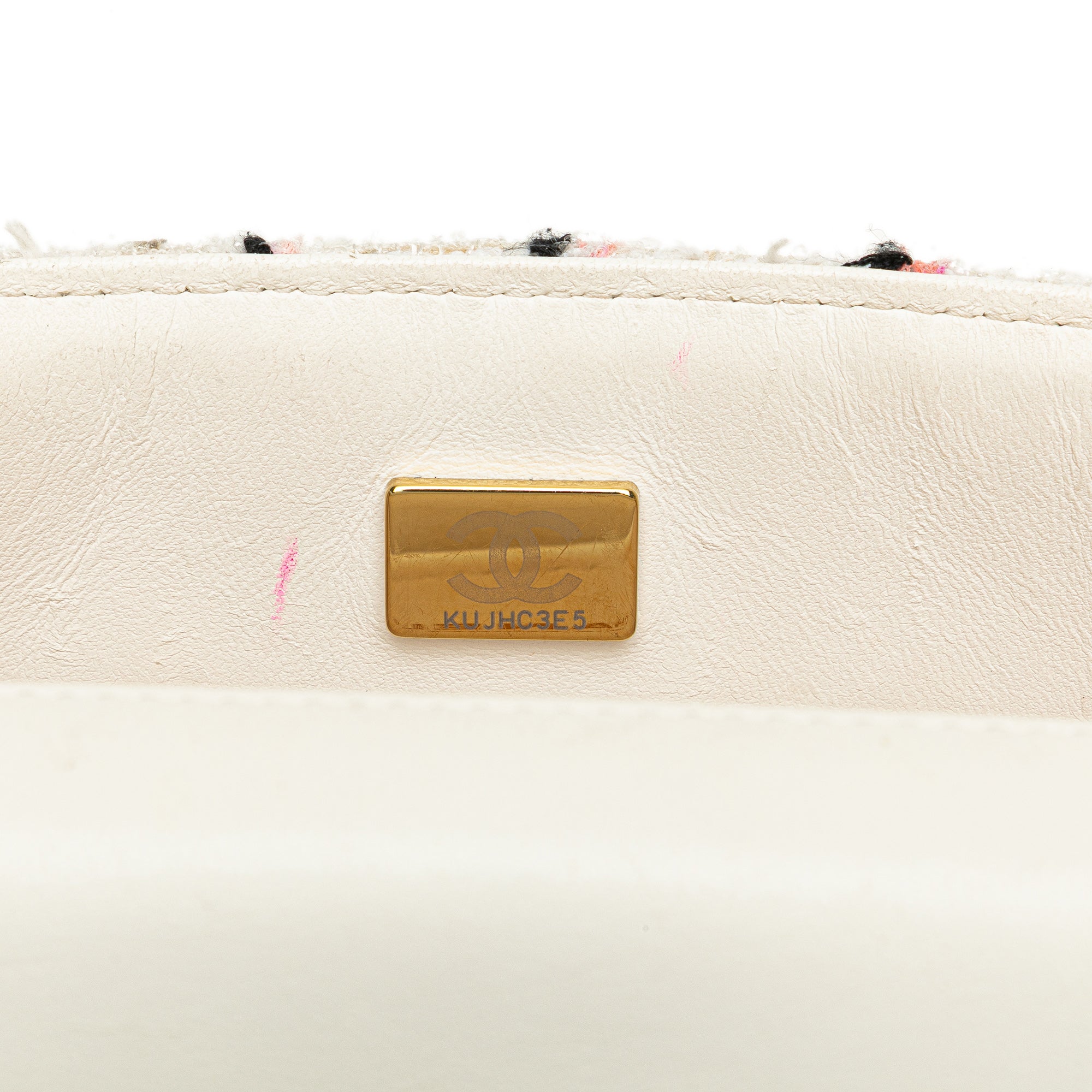 Chanel Mini Rectangular Tweed Sequin Single Flap - image 6