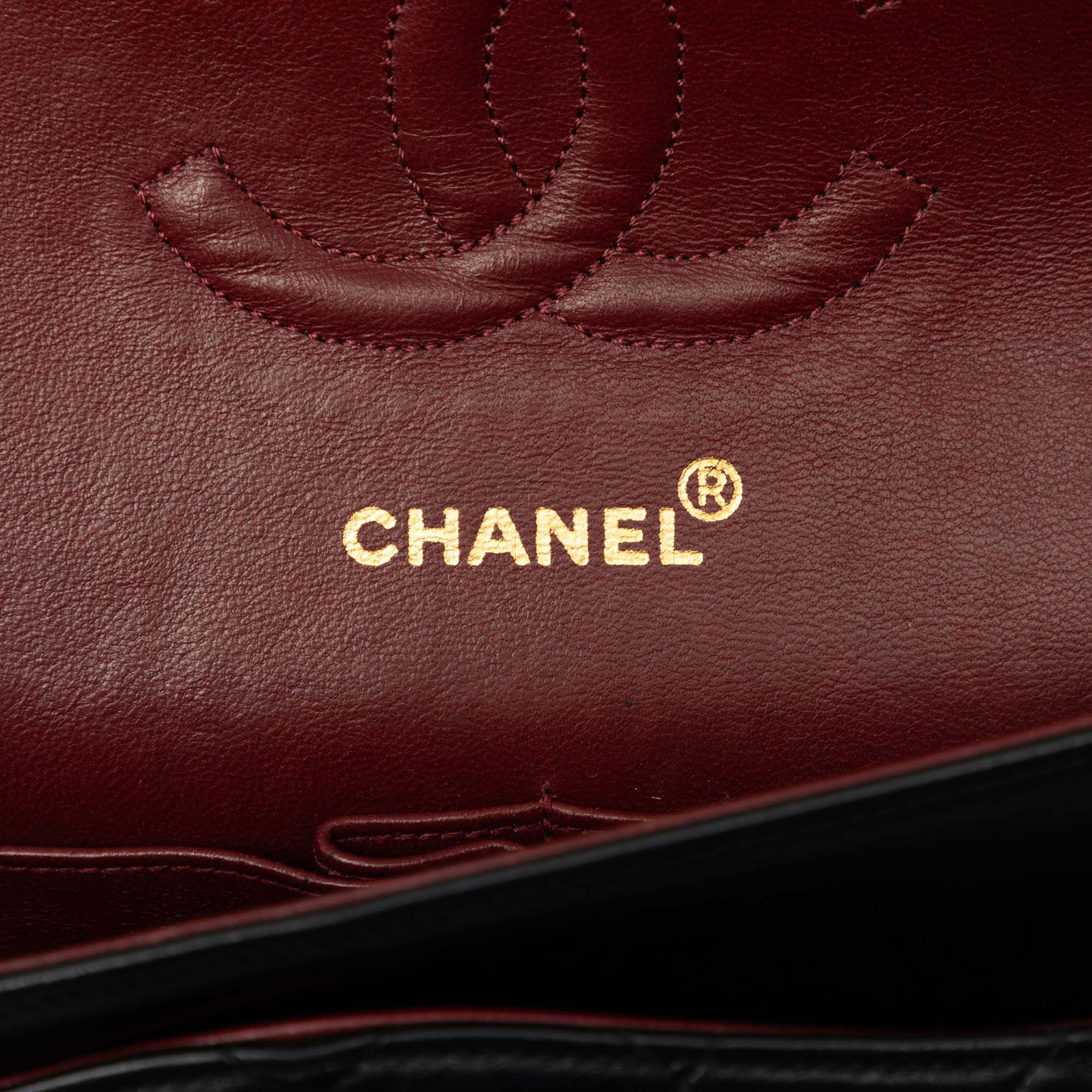 Chanel Medium Classic Lambskin Double Flap - image 5