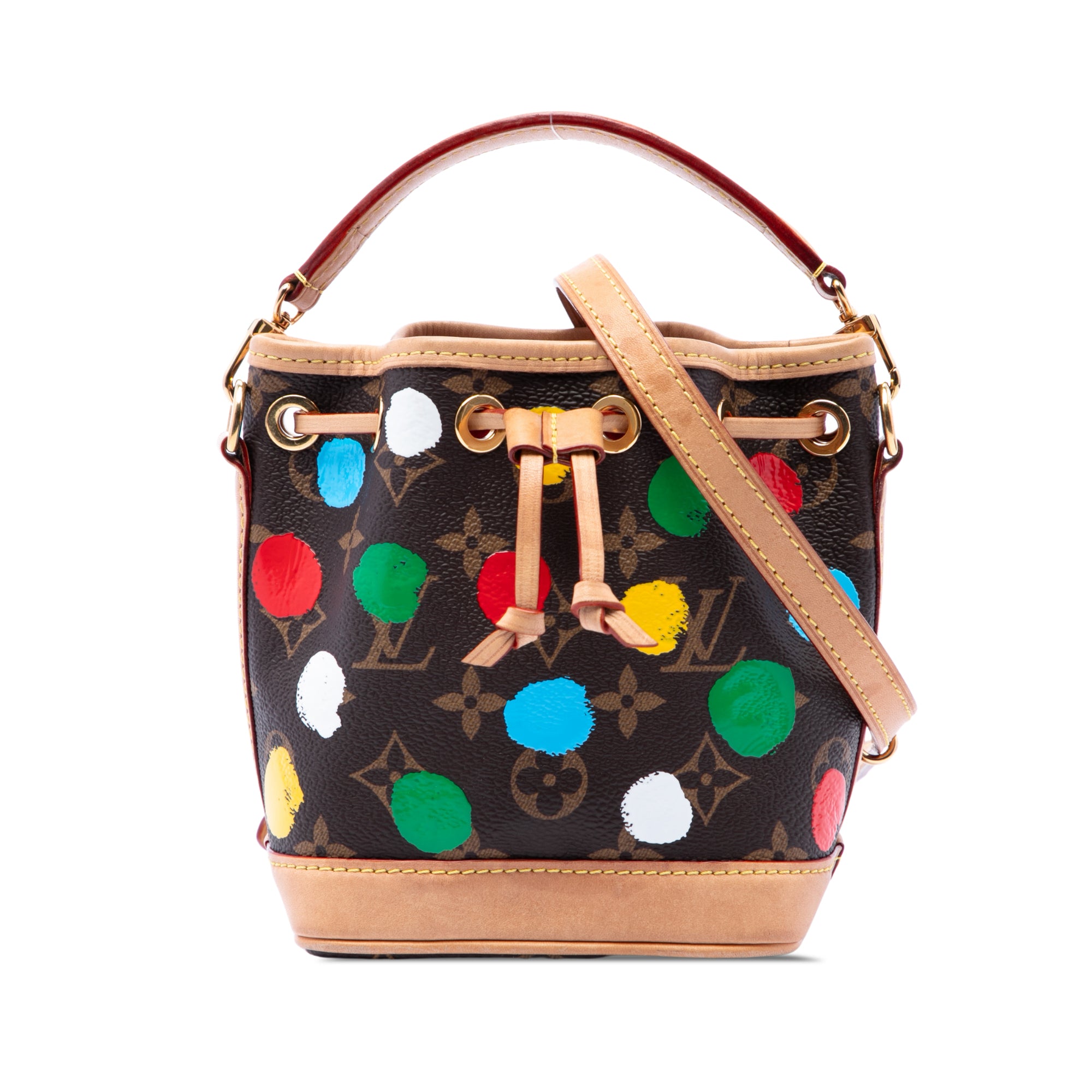 Louis Vuitton Yayoi Kusama Monogram Painted Dots Nano Noe - image 1