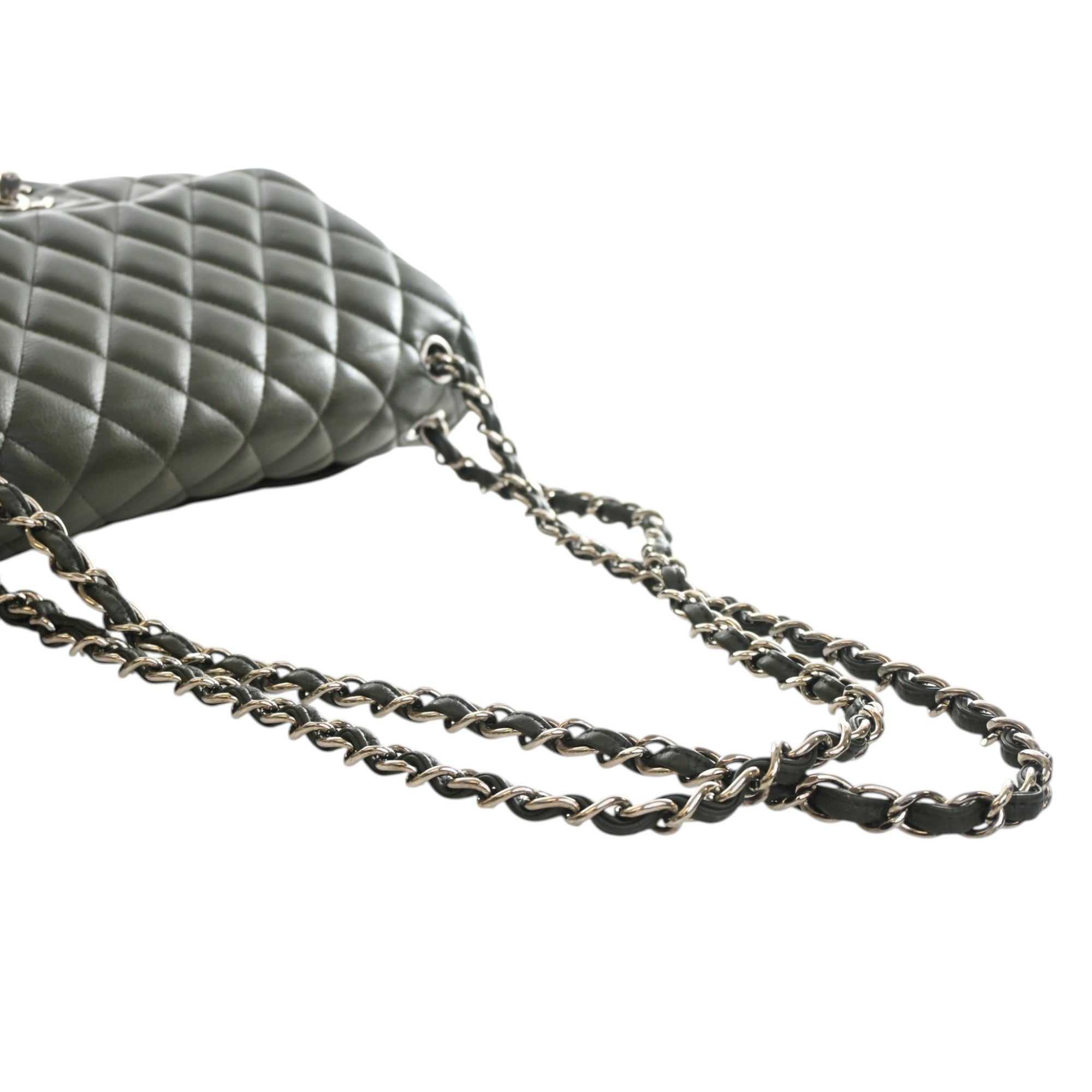 Chanel Jumbo Classic Caviar Double Flap - image 14