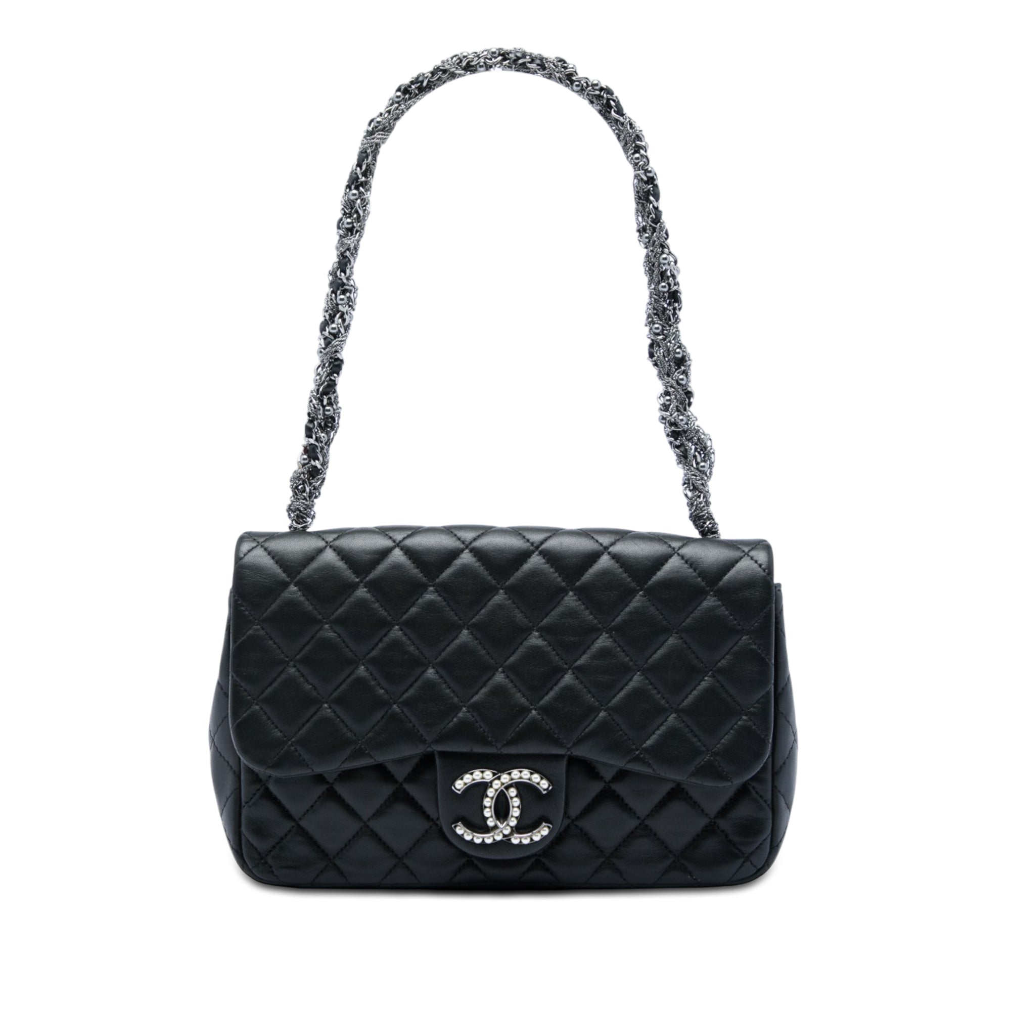 Chanel Medium Quilted Lambskin Westminster Pearl Flap - image 1
