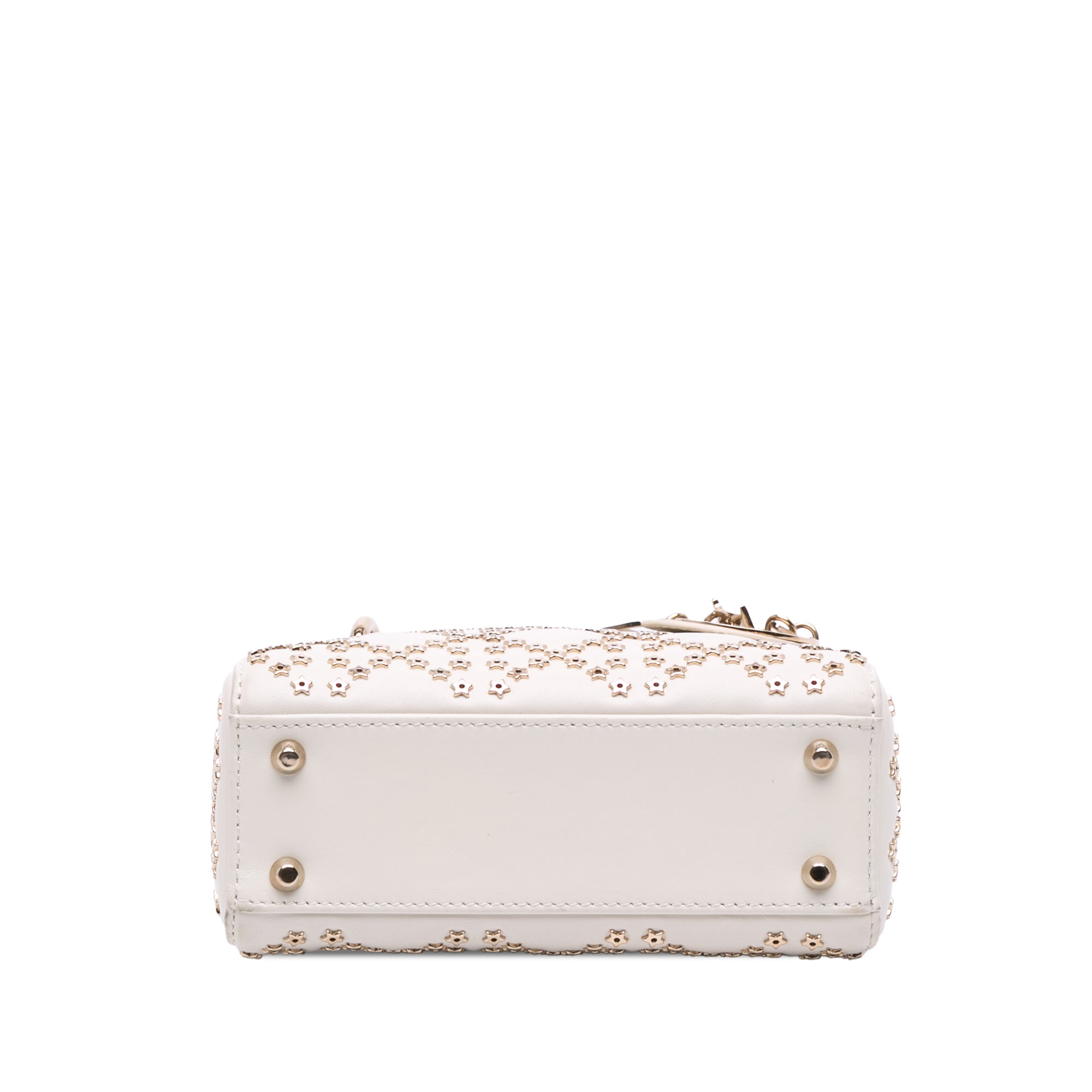 Dior Mini Lambskin Cannage Lucky Star Studded Lady Dior - image 3