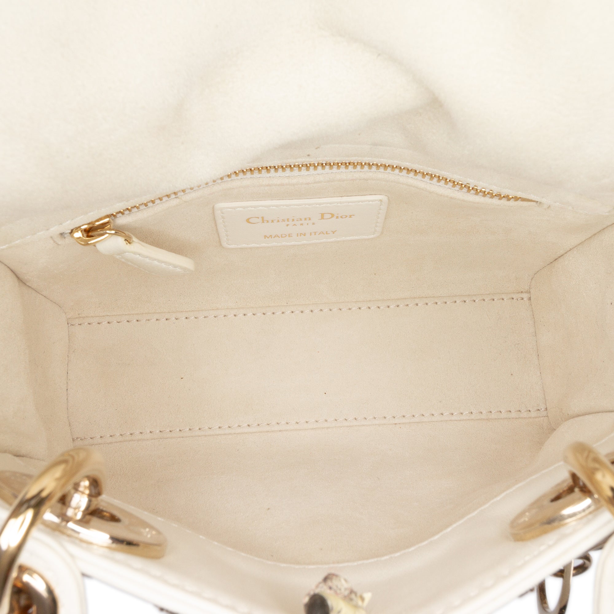 Dior Mini Lambskin Cannage Lucky Star Studded Lady Dior - image 4