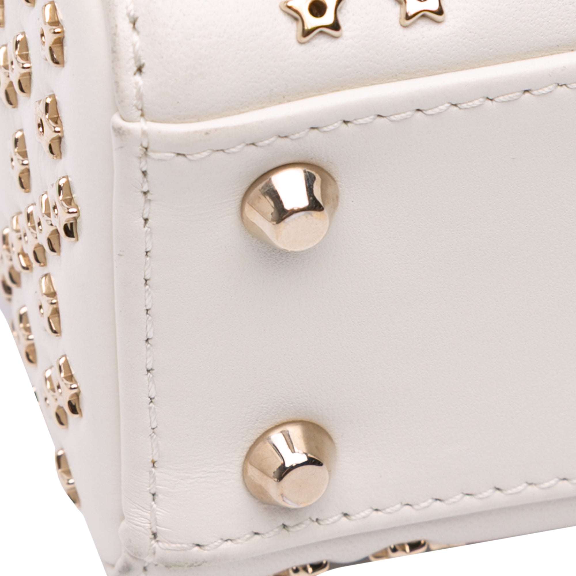 Dior Mini Lambskin Cannage Lucky Star Studded Lady Dior - image 8