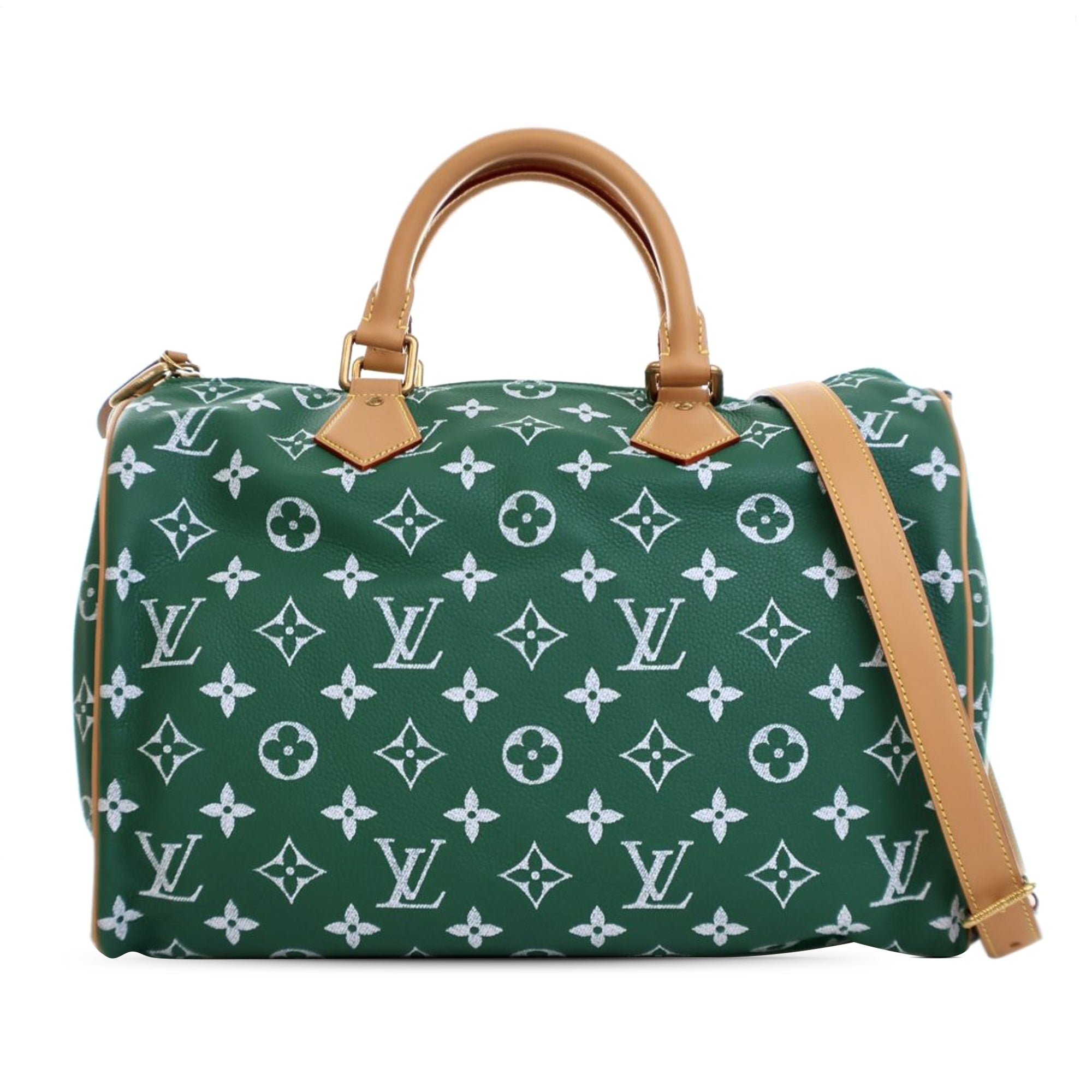 Louis Vuitton Monogram Leather Speedy P9 Bandouliere 40 - image 1