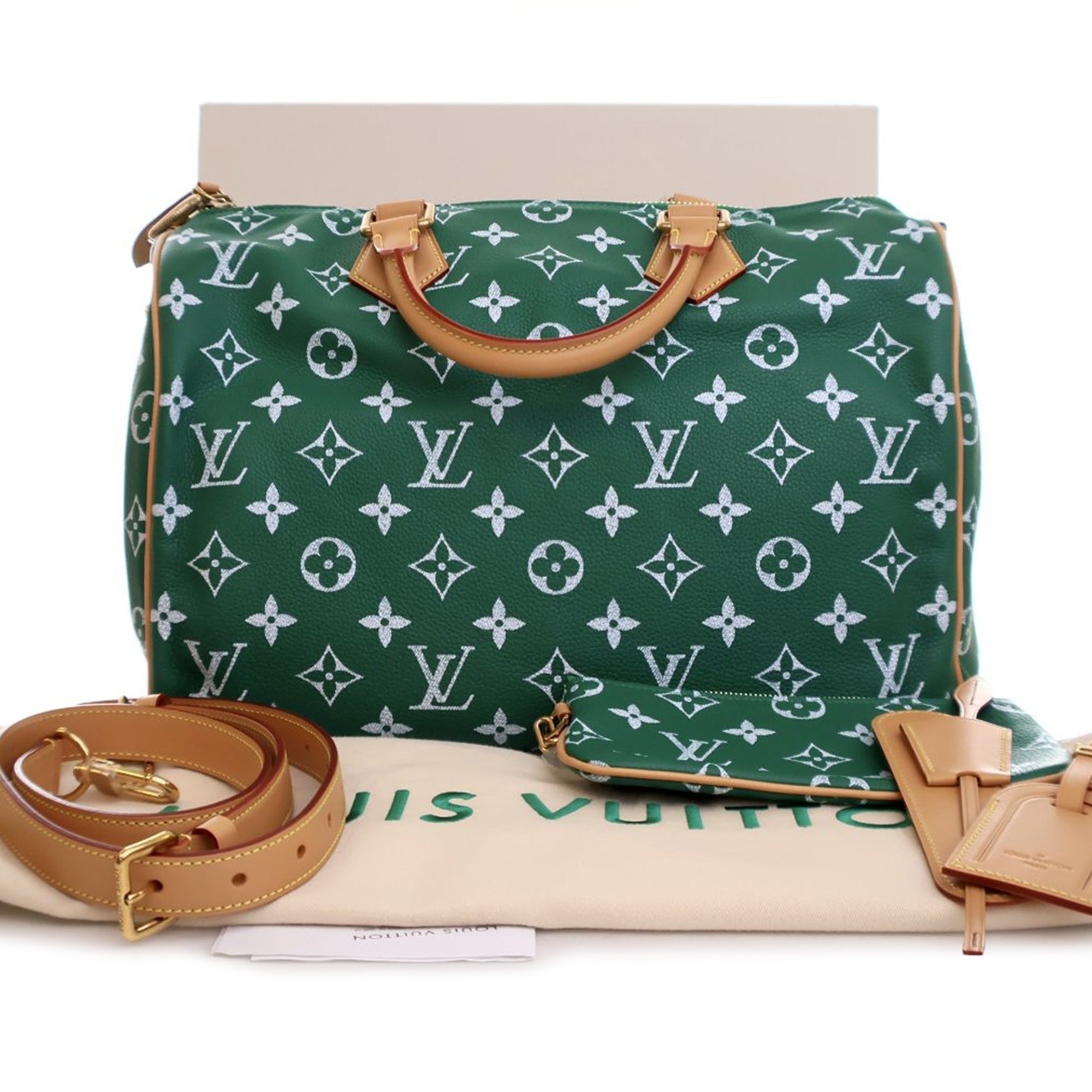 Louis Vuitton Monogram Leather Speedy P9 Bandouliere 40 - image 14