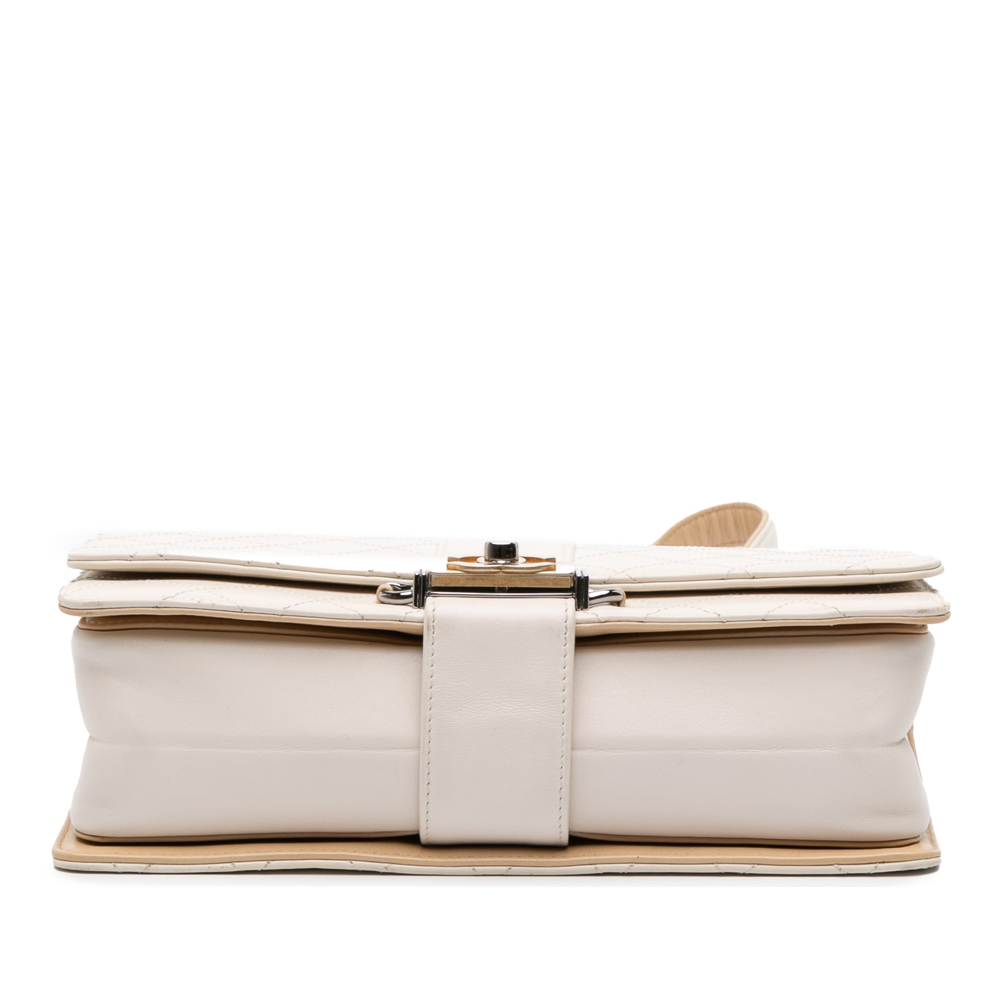 Chanel CC Stitched Calfskin Chain Flap - image 3