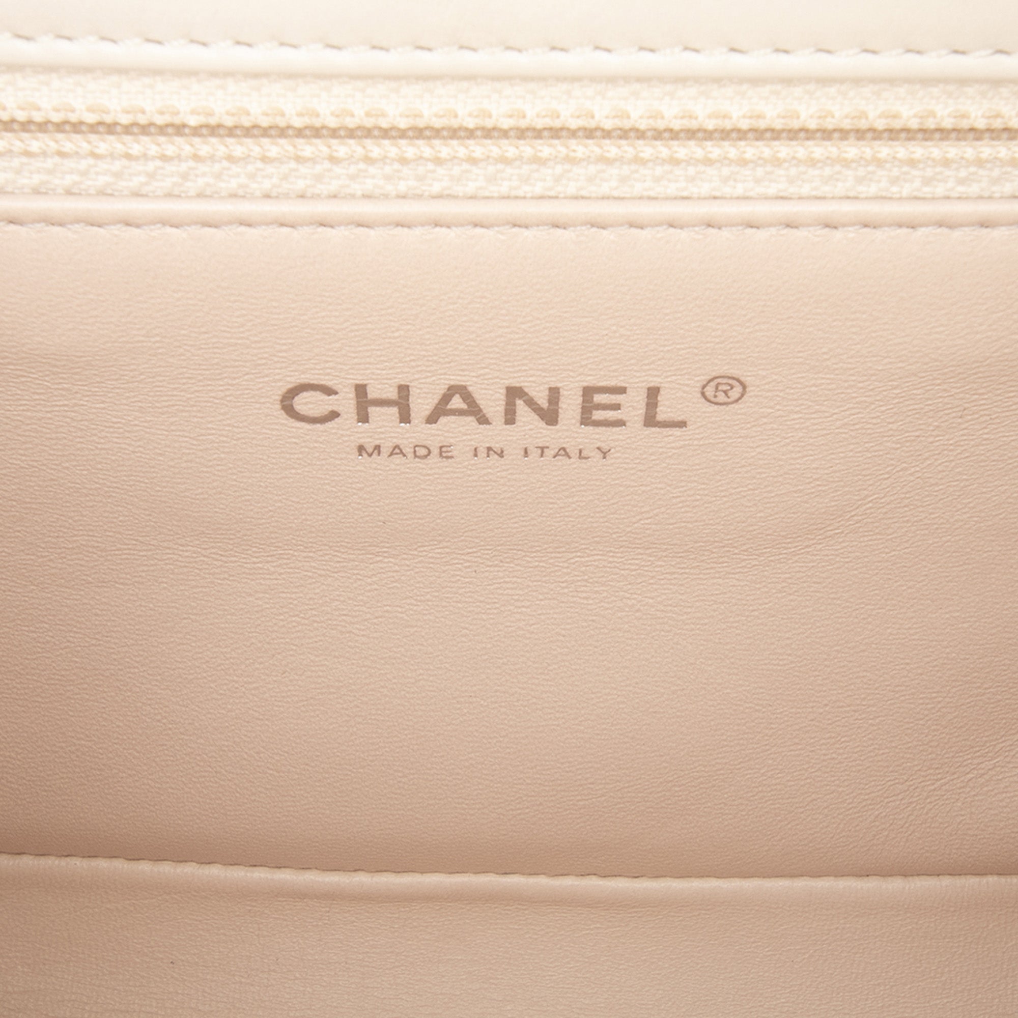 Chanel CC Stitched Calfskin Chain Flap - image 5