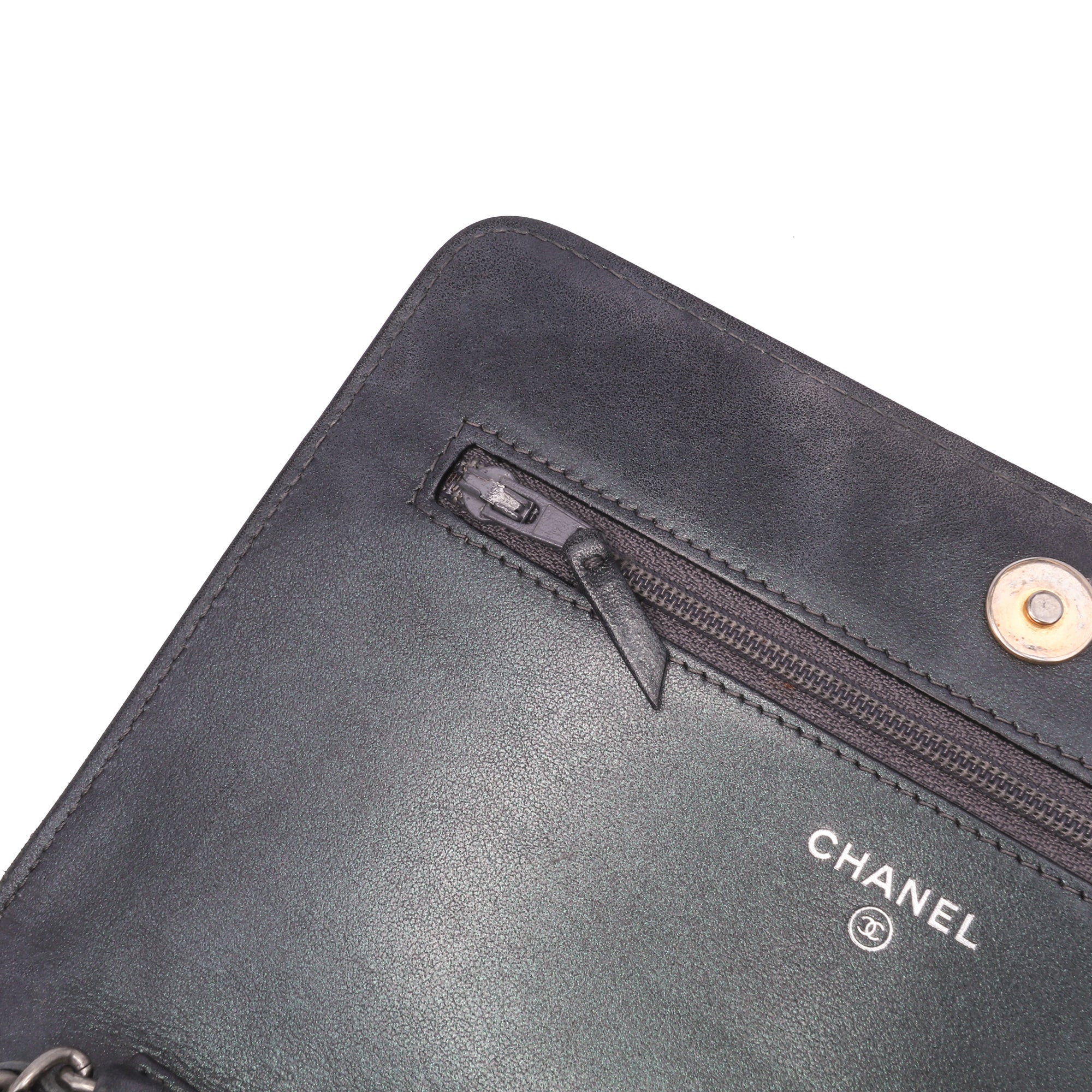 Chanel Quilted Aged Calfskin Gabrielle Wallet On Chain - image 6