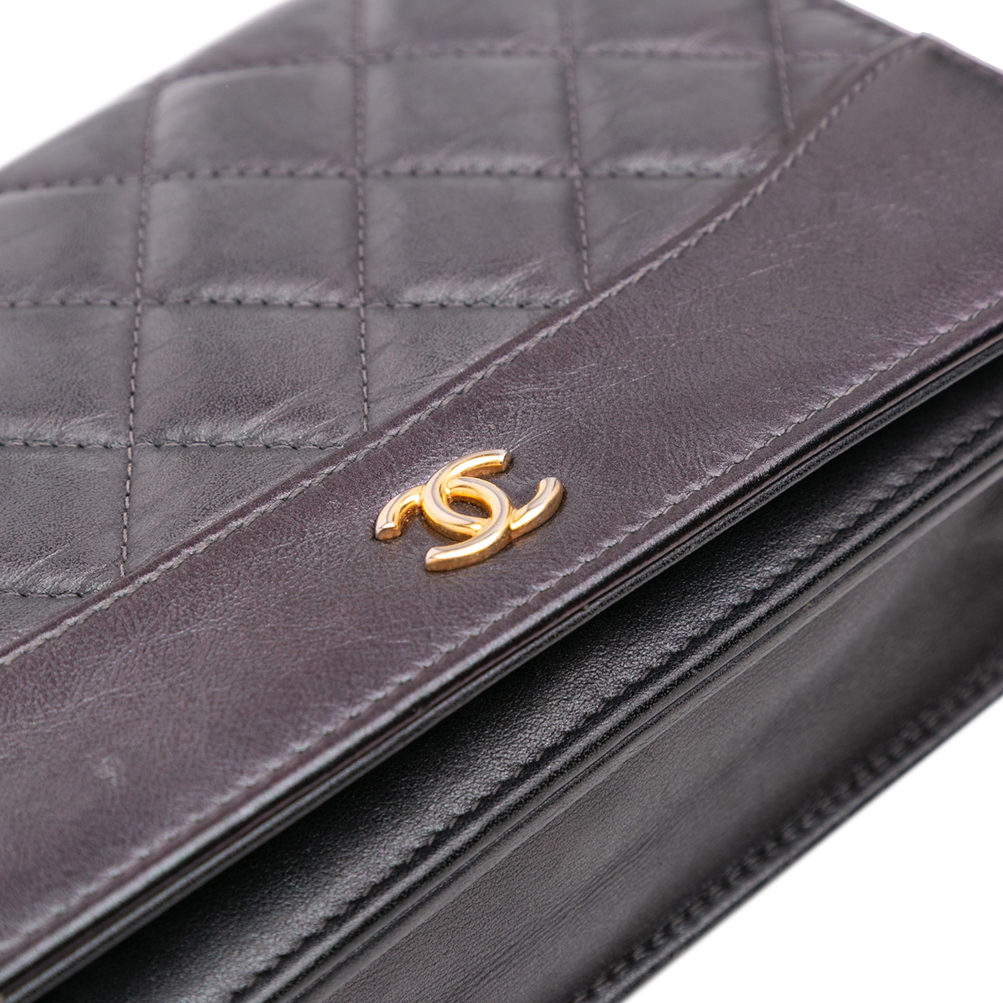 Chanel Quilted Aged Calfskin Gabrielle Wallet On Chain - image 8