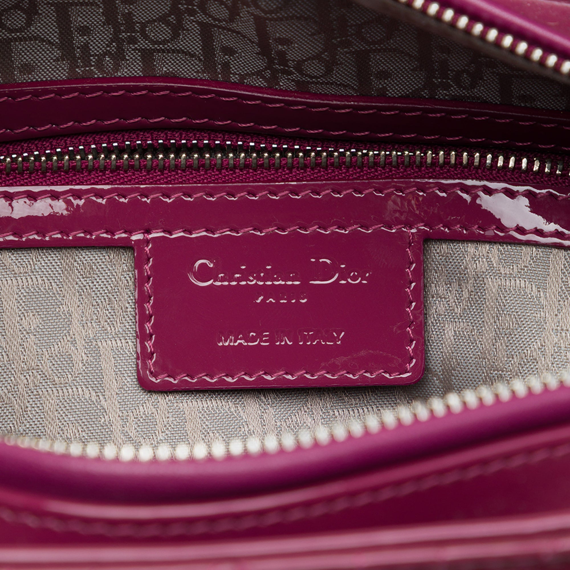 Dior Large Patent Cannage Lady Dior - image 5