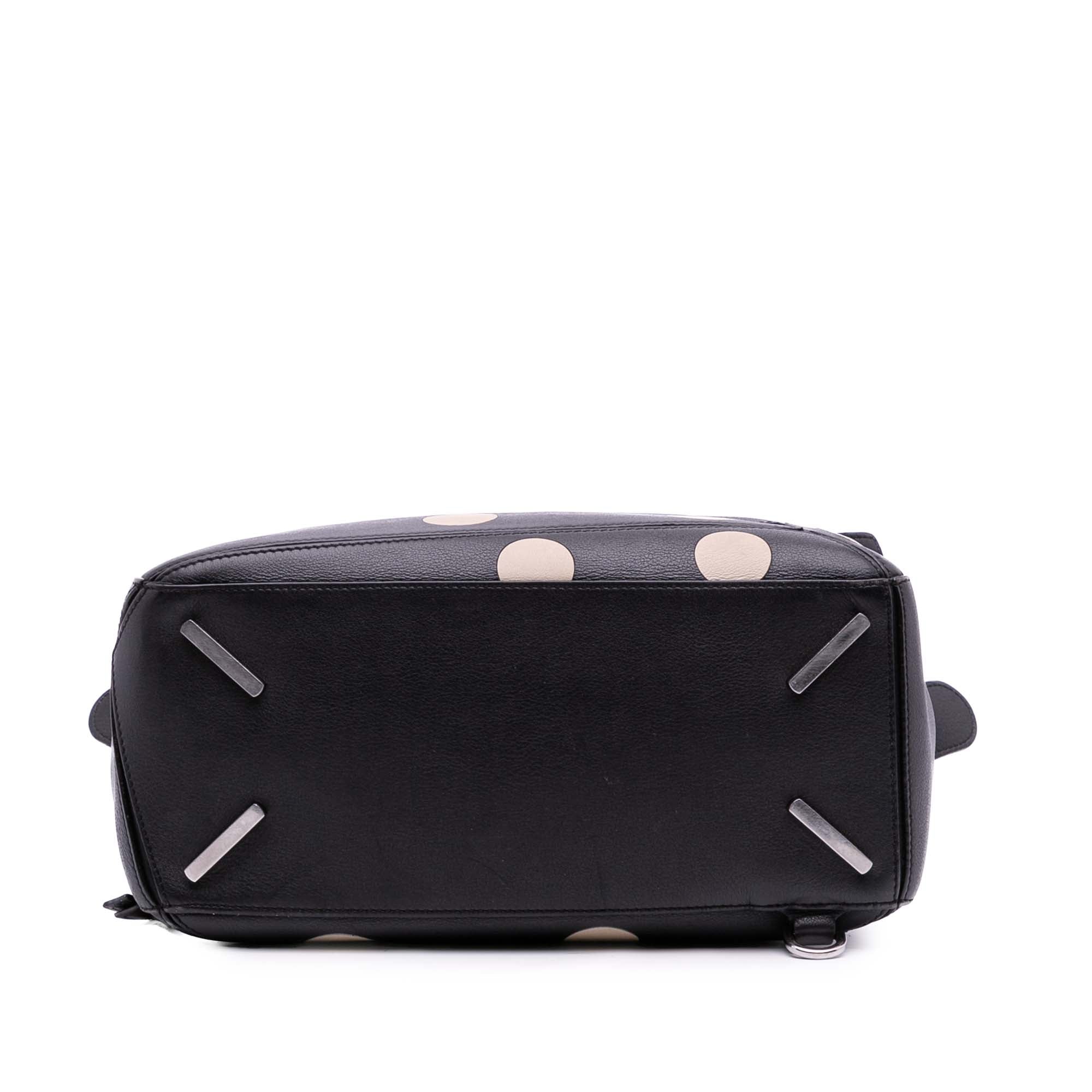 LOEWE Medium Calfskin Polka Dot Puzzle Satchel - image 3