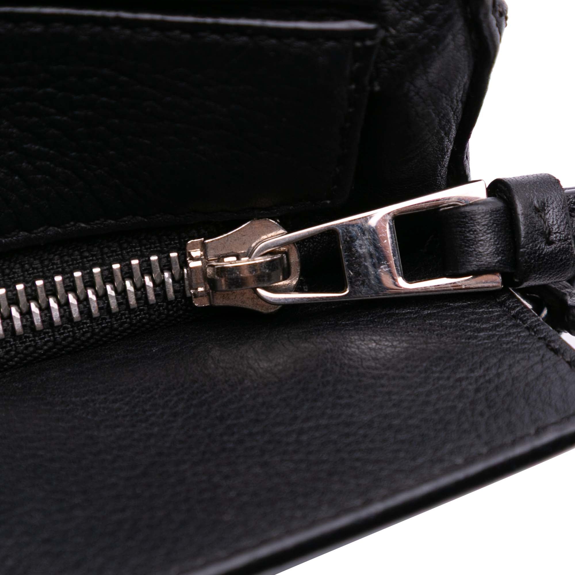 LOEWE Medium Calfskin Polka Dot Puzzle Satchel - image 8