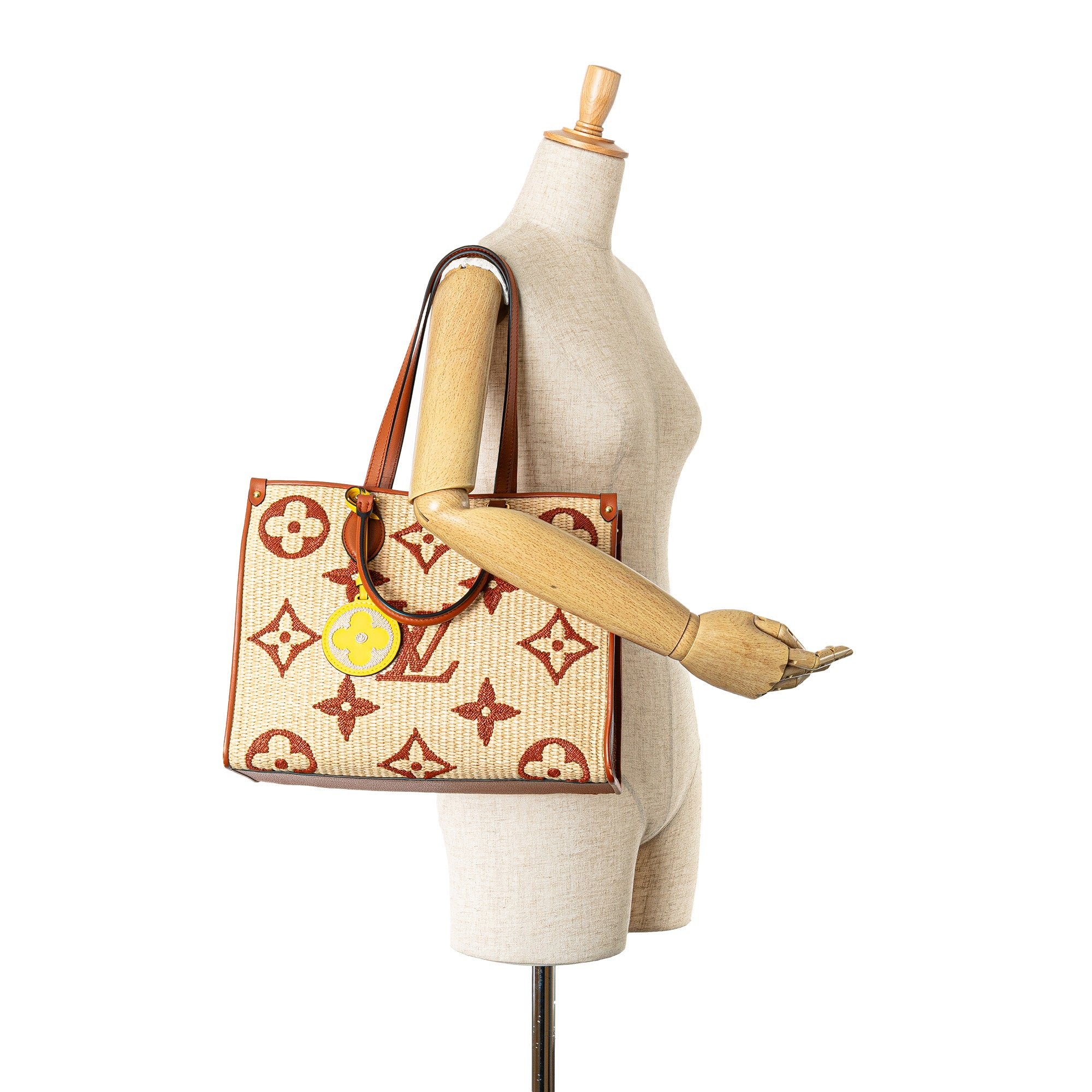 Louis Vuitton Monogram Giant Raffia OnTheGo MM - image 9