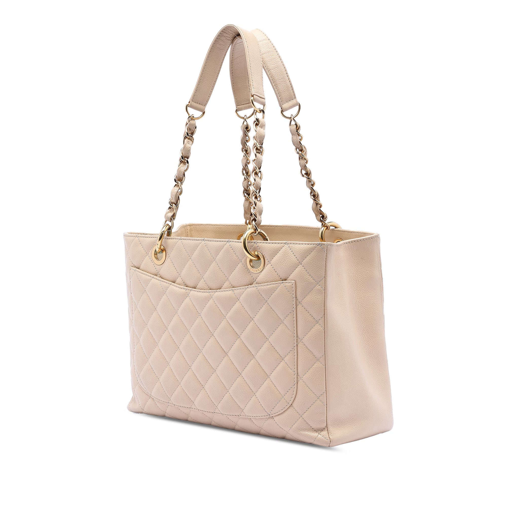 Chanel Caviar Grand Shopping Tote - image 2