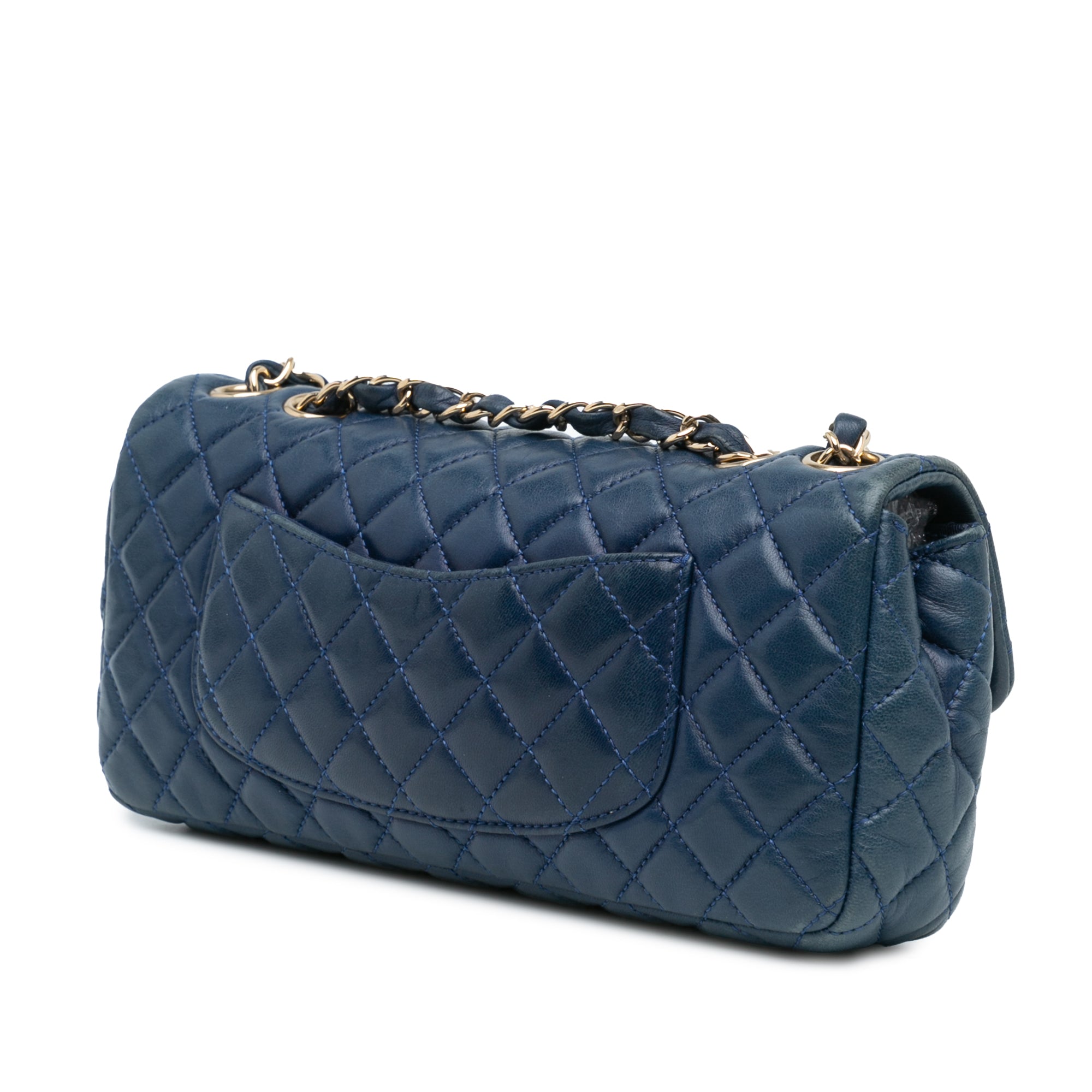 Chanel Quilted Lambskin Valentine Heart Charms East West Flap - image 2