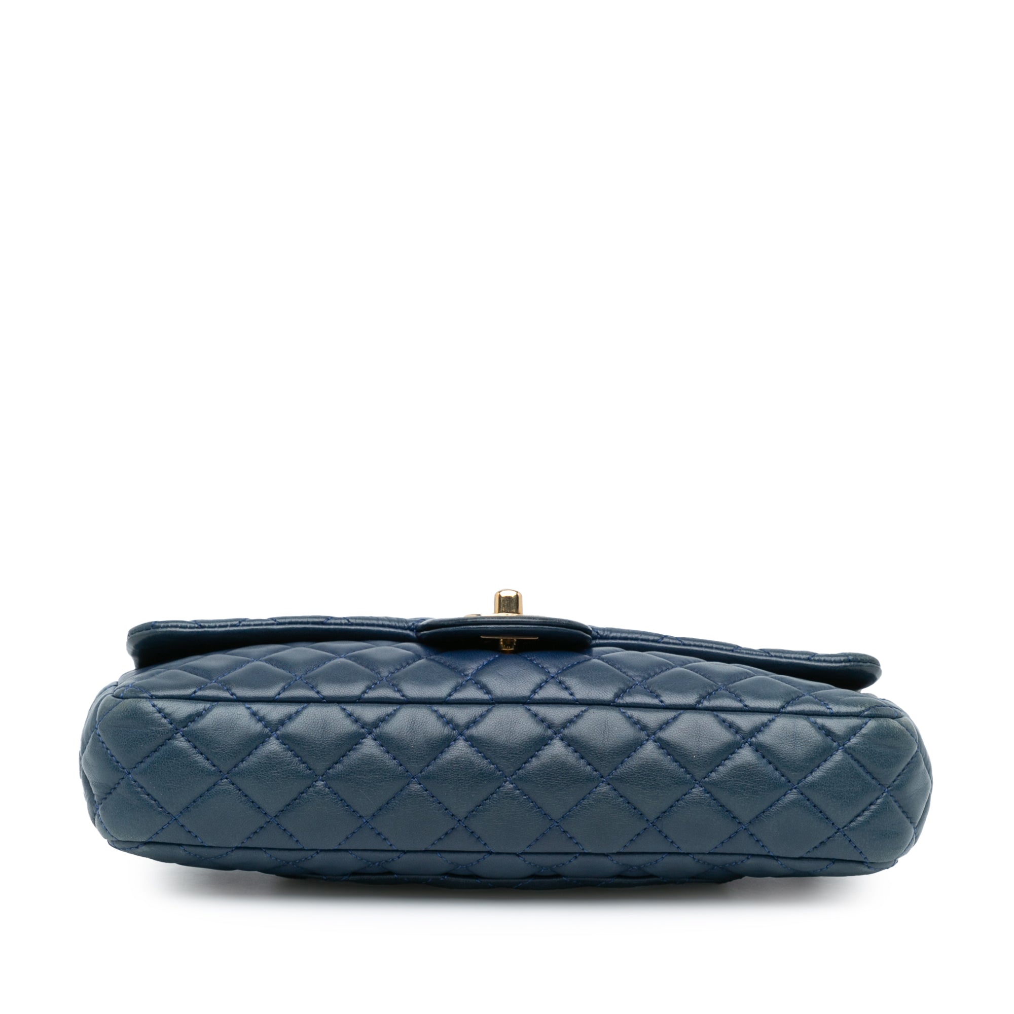 Chanel Quilted Lambskin Valentine Heart Charms East West Flap - image 3