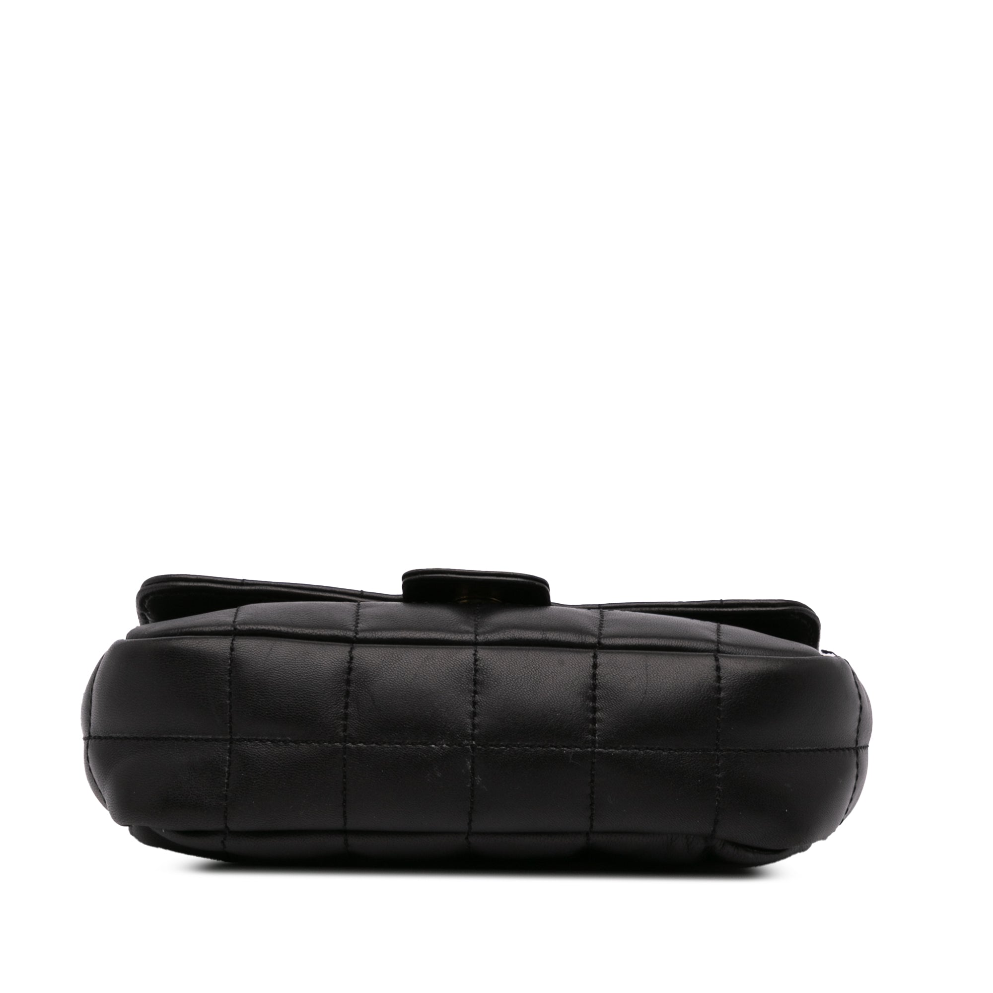 Chanel Extra Mini Camellia Choco Bar Lambskin Flap - image 3