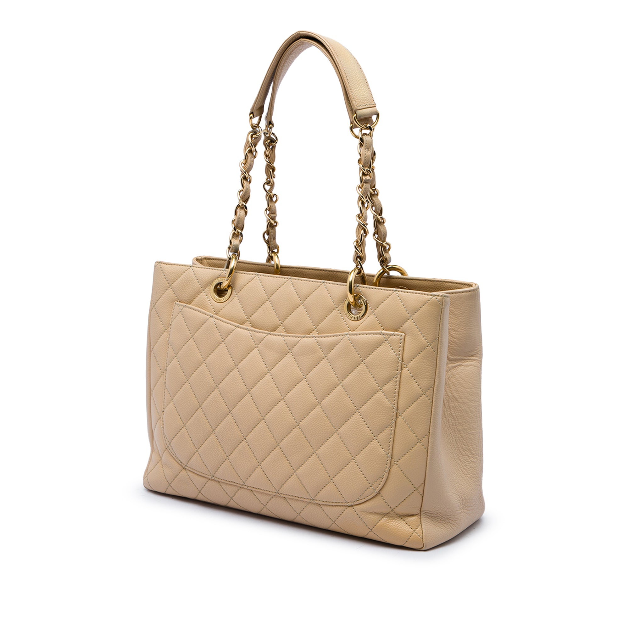 Chanel Caviar Grand Shopping Tote - image 2