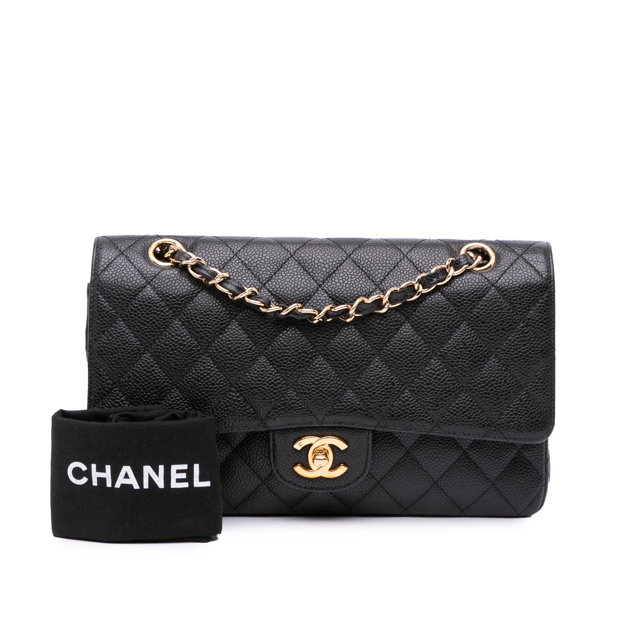 Chanel Medium Classic Caviar Double Flap - image 13