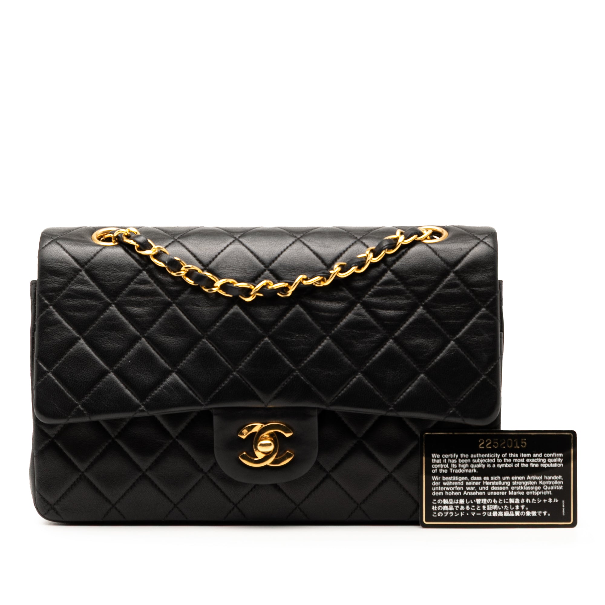 Chanel Medium Classic Lambskin Double Flap - image 8