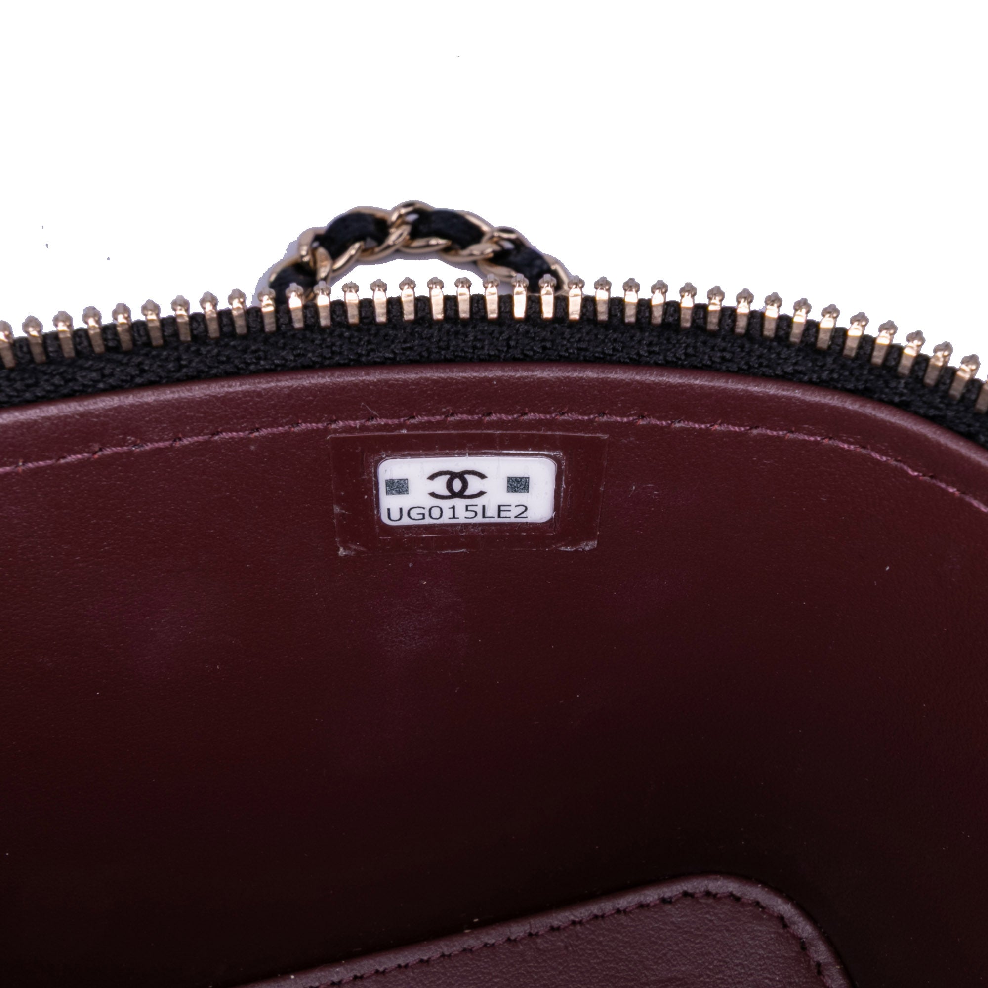 Chanel Small Quilted Caviar Vanity Case With Chain - image 6