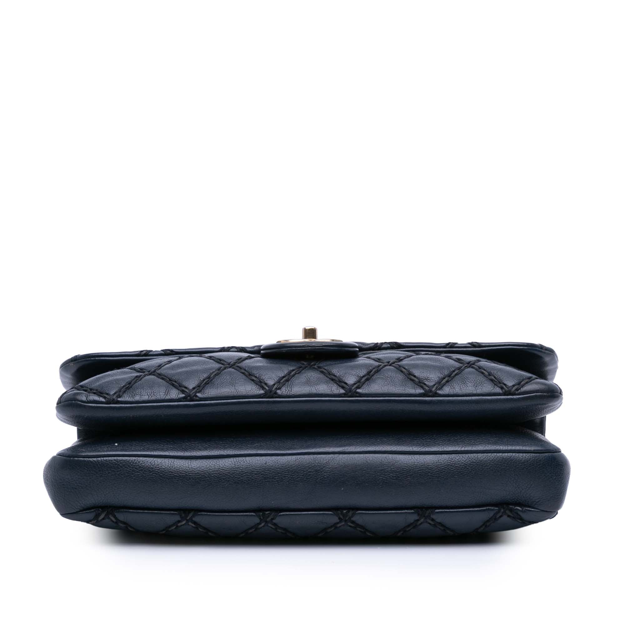 Chanel Paris Dallas Quilted Calfskin Chic Stitch Flap - image 3