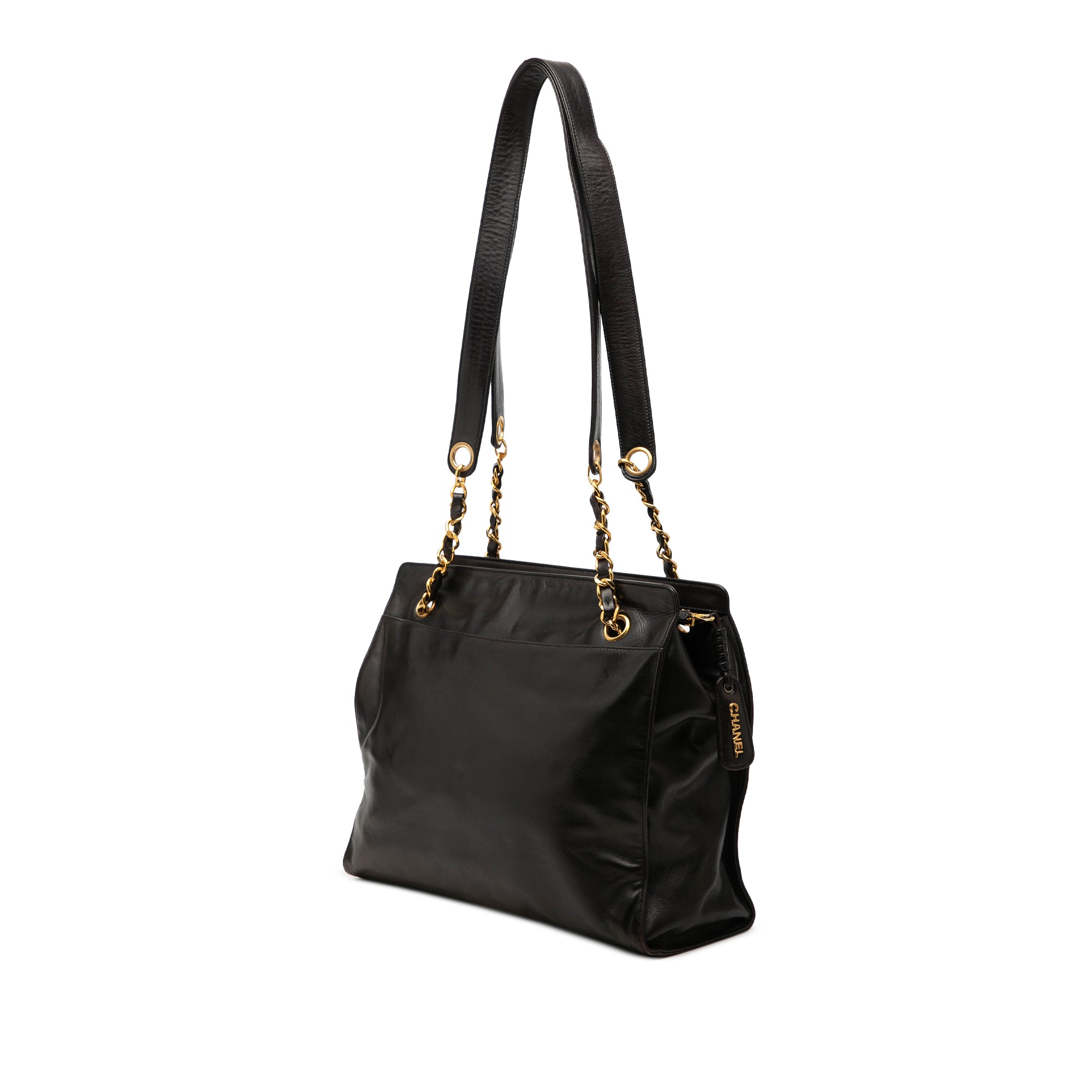 Chanel CC Caviar Chain Tote - image 2