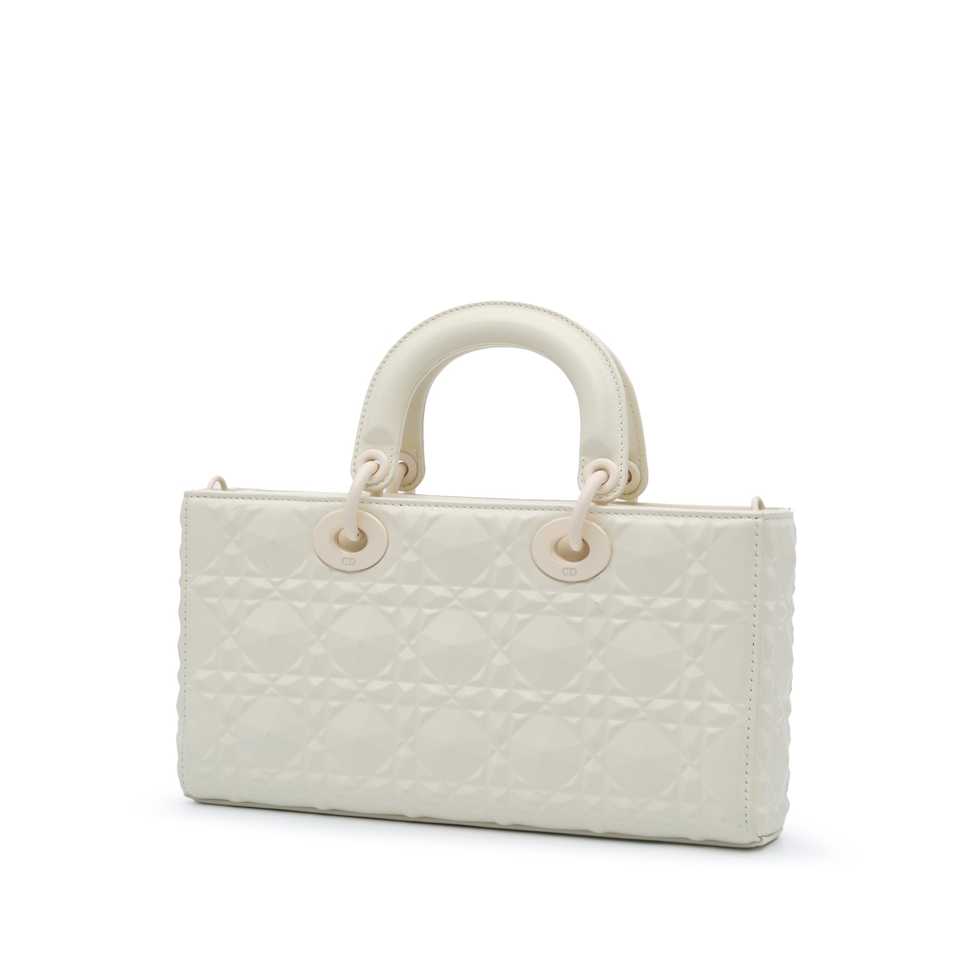 Dior Medium Calfskin Cannage Diamond Lady D Joy - image 2