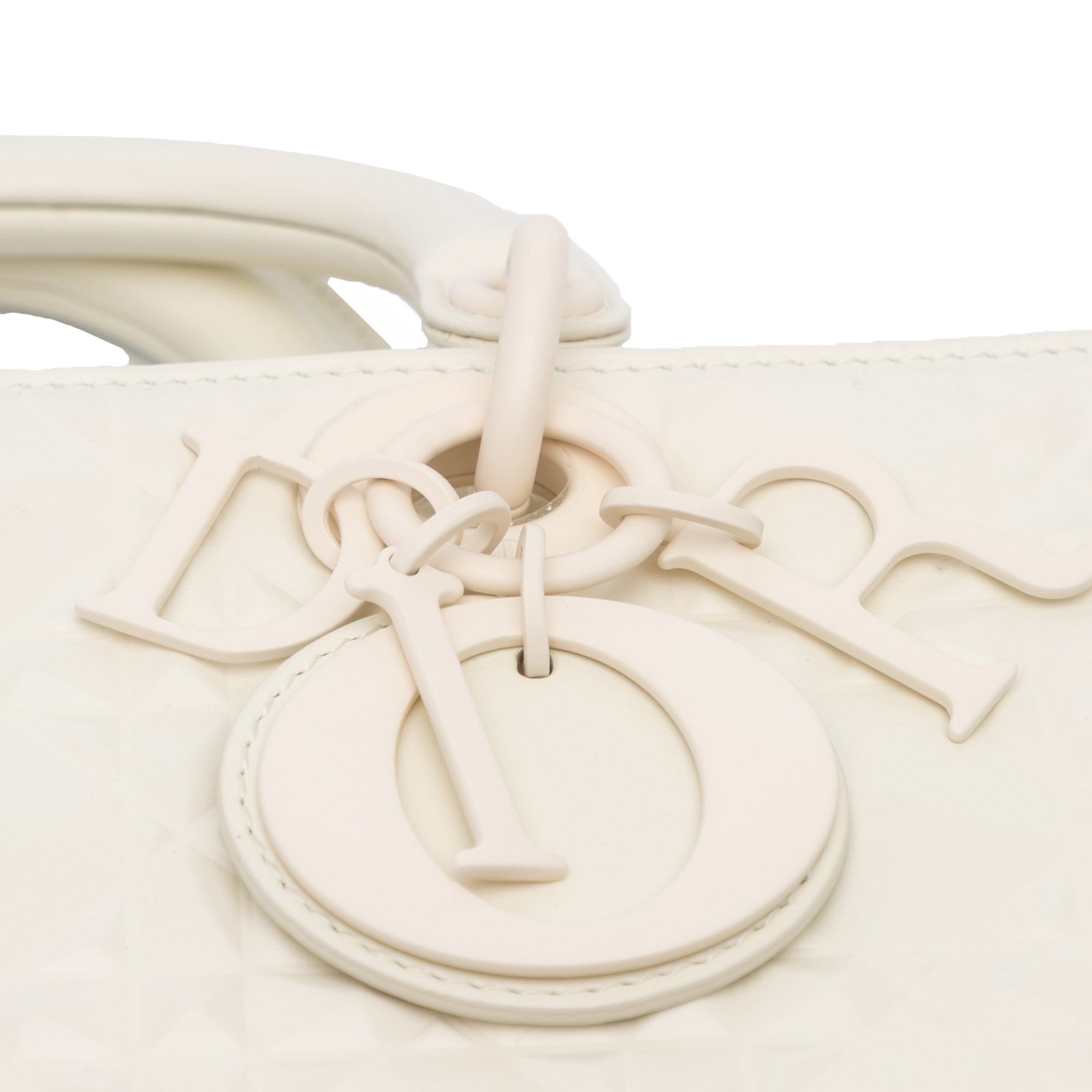 Dior Medium Calfskin Cannage Diamond Lady D Joy - image 8