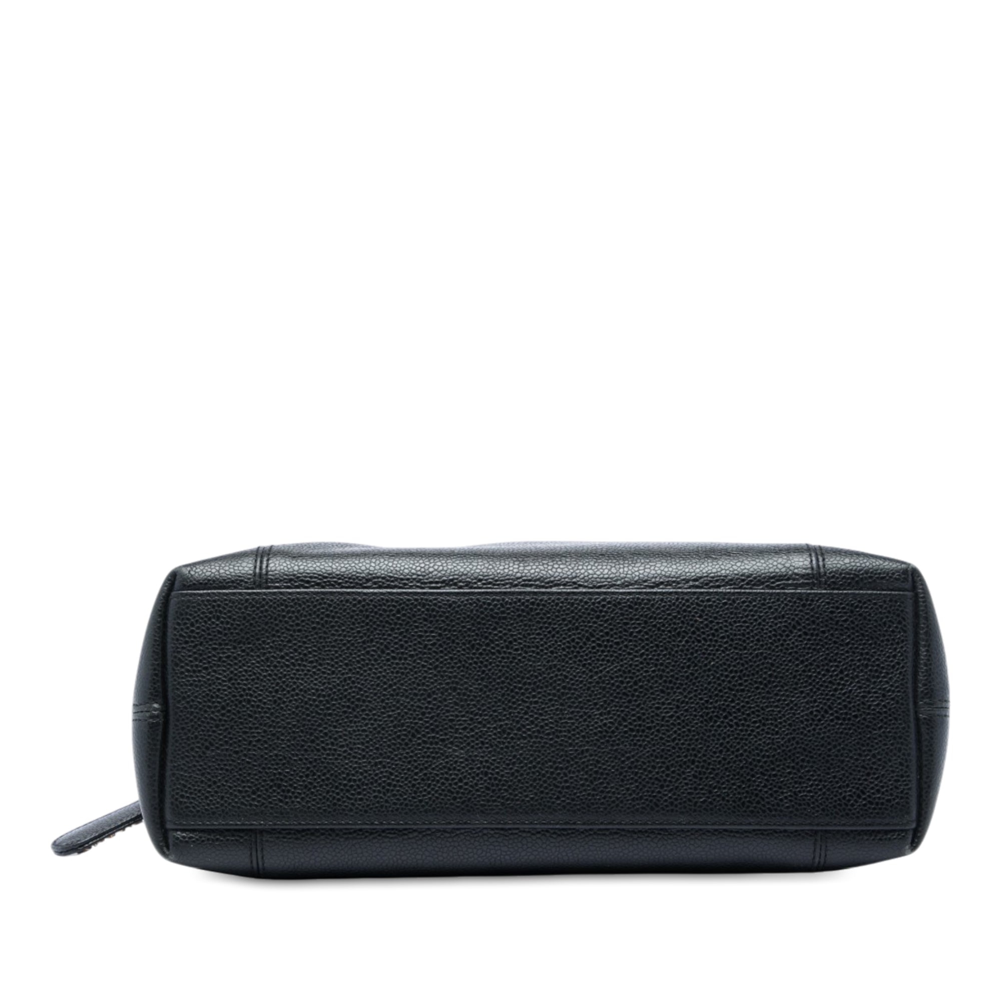 Chanel Caviar LAX Embroidered Logo Tote - image 3