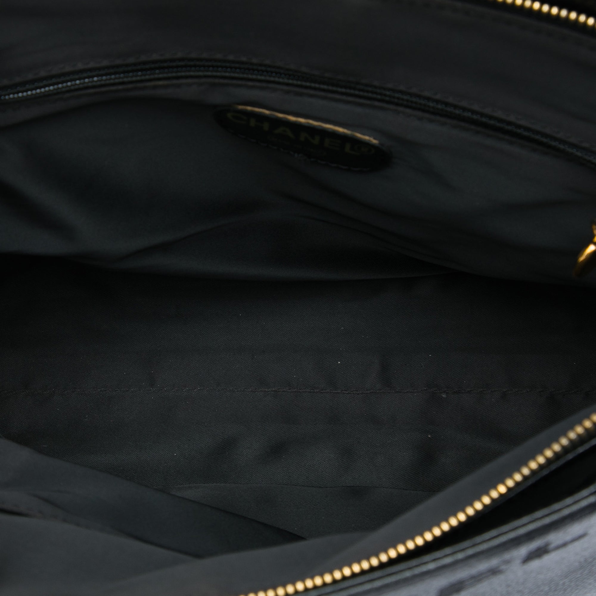Chanel Caviar LAX Embroidered Logo Tote - image 4