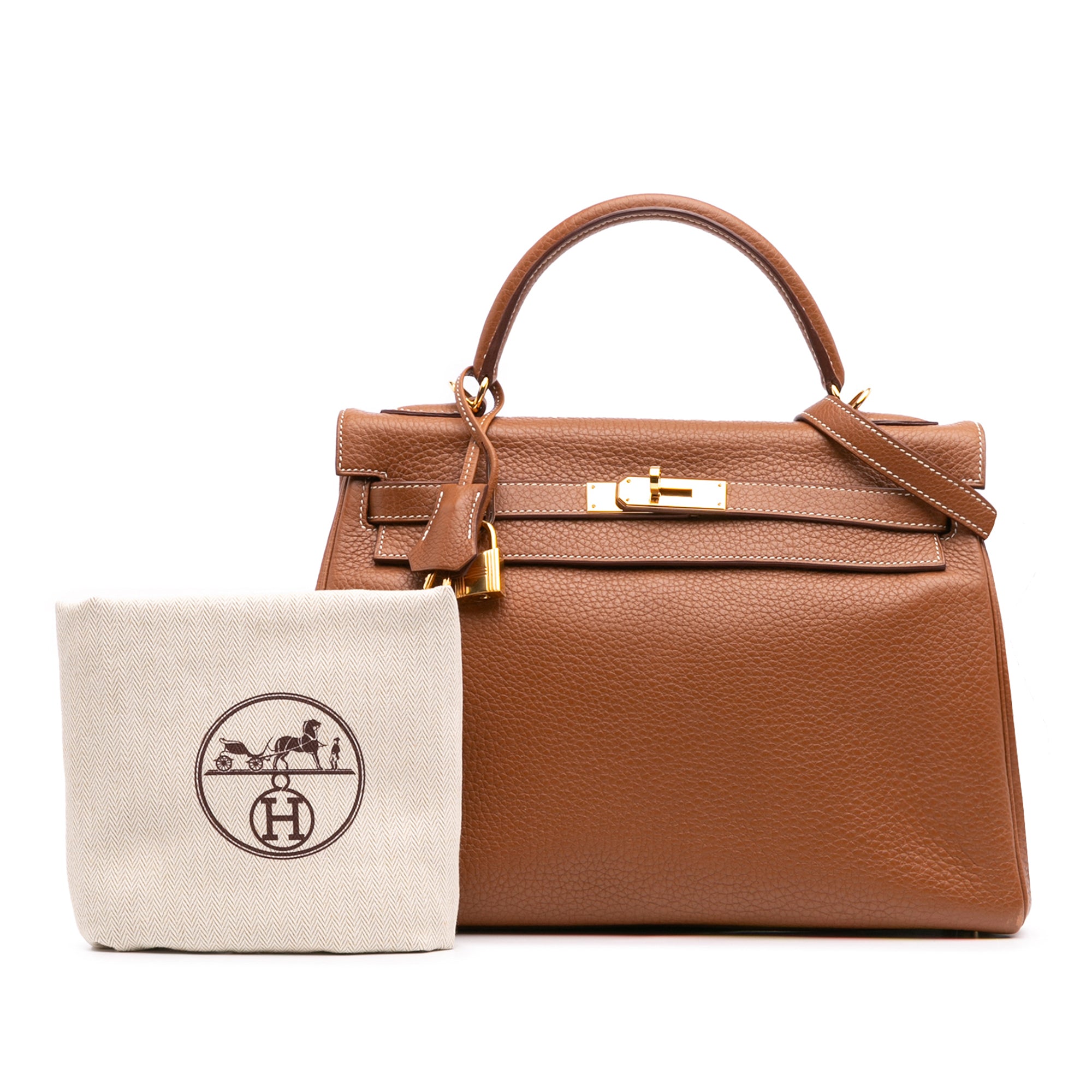 Hermès Togo Kelly II Retourne 32 - image 9