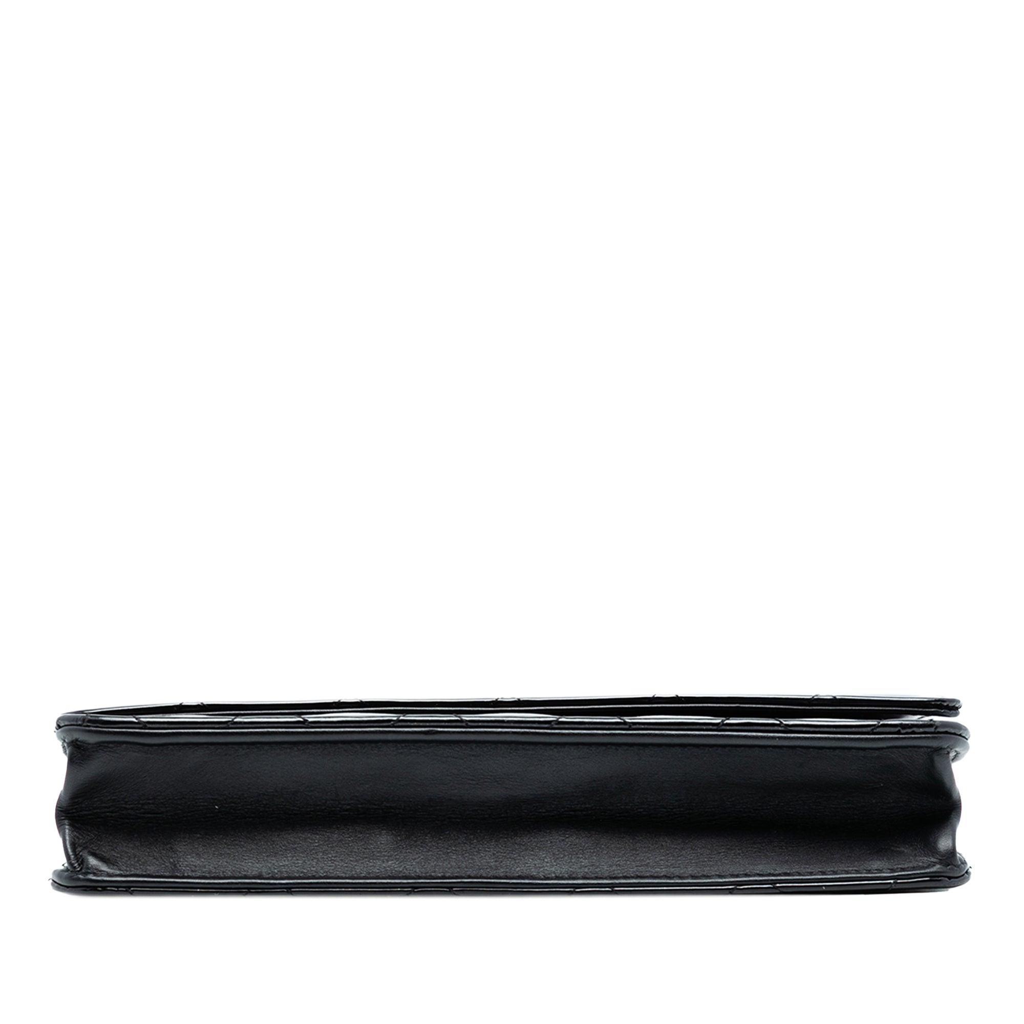 Chanel CC Quilted Patent Wallet On Chain - image 3