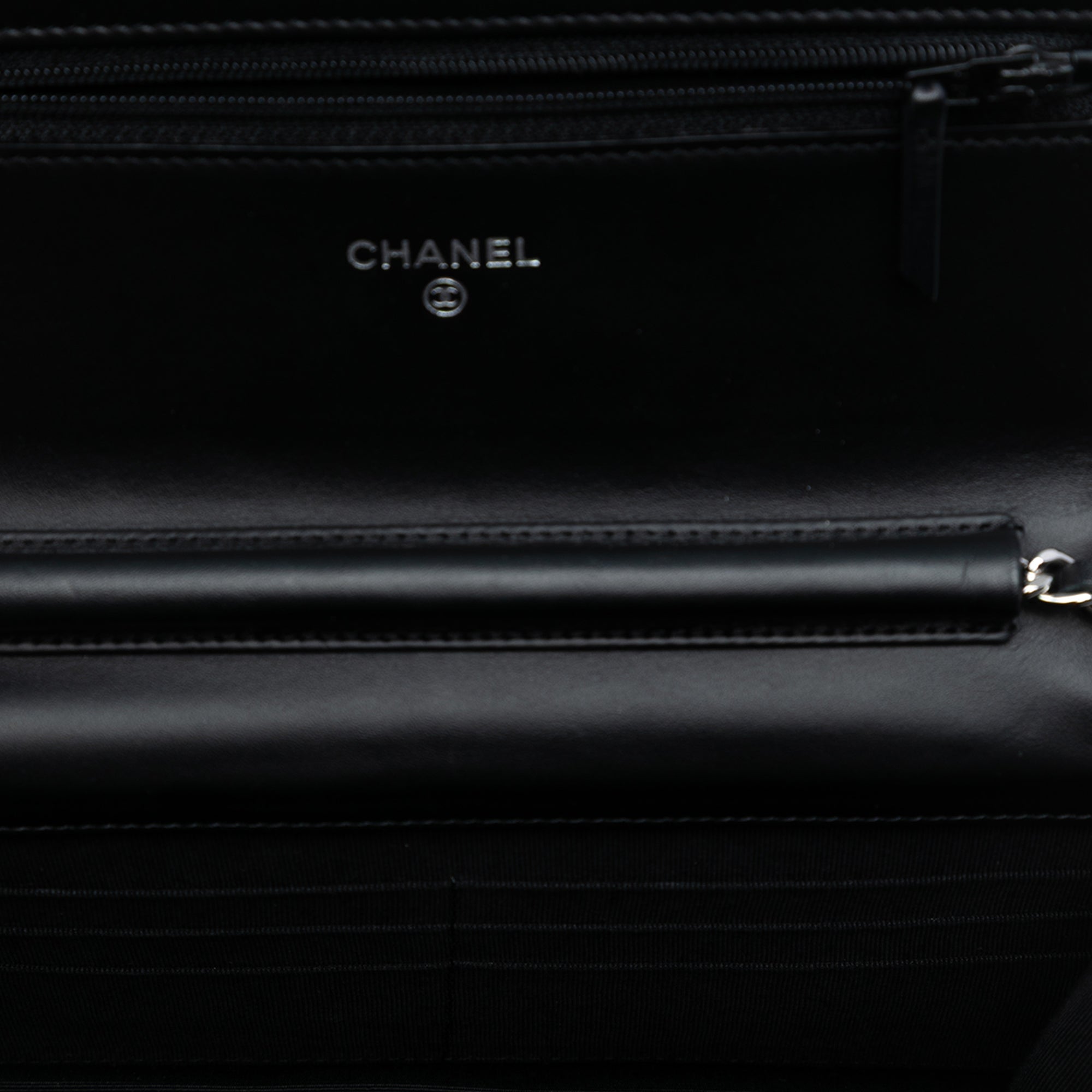 Chanel CC Quilted Patent Wallet On Chain - image 4
