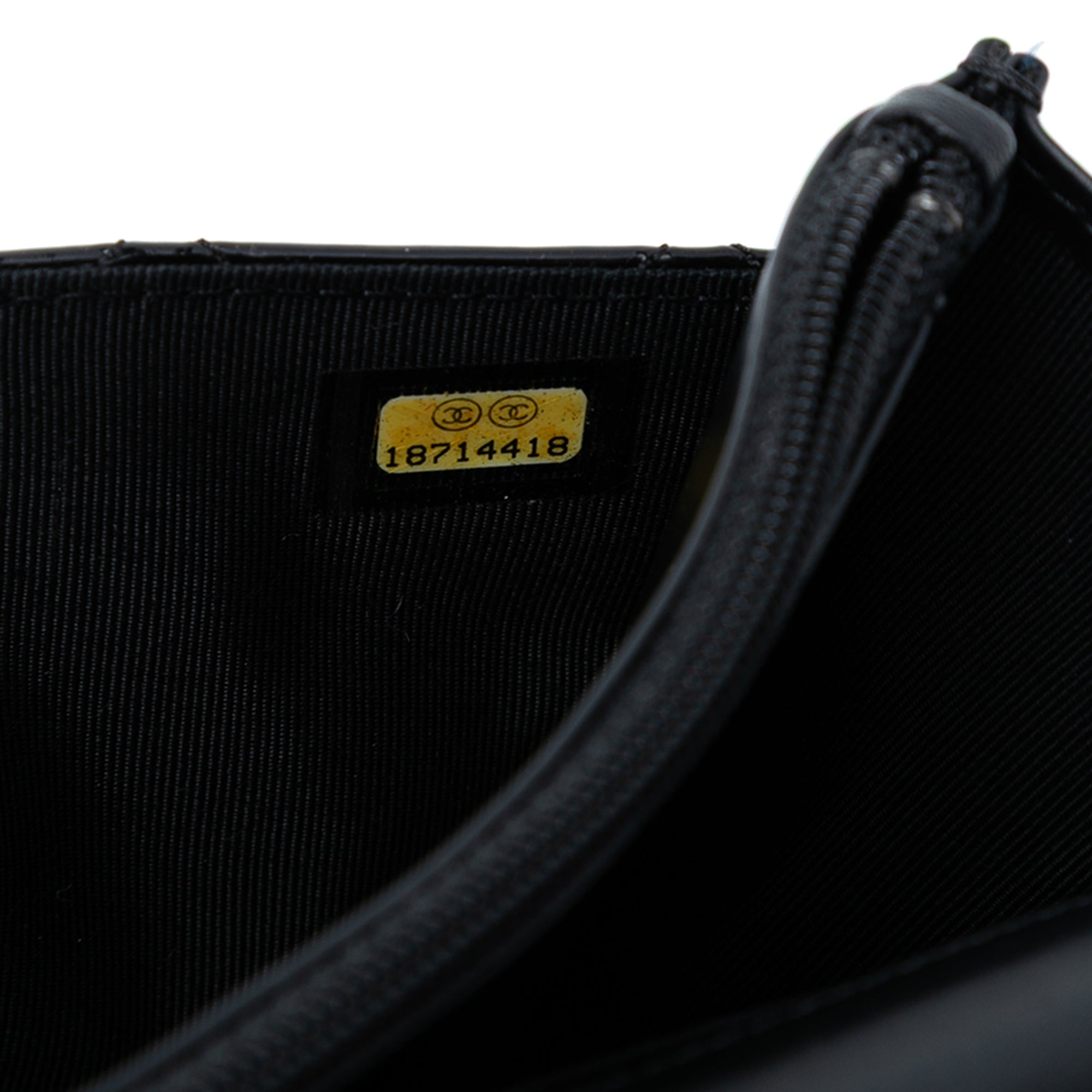 Chanel CC Quilted Patent Wallet On Chain - image 6