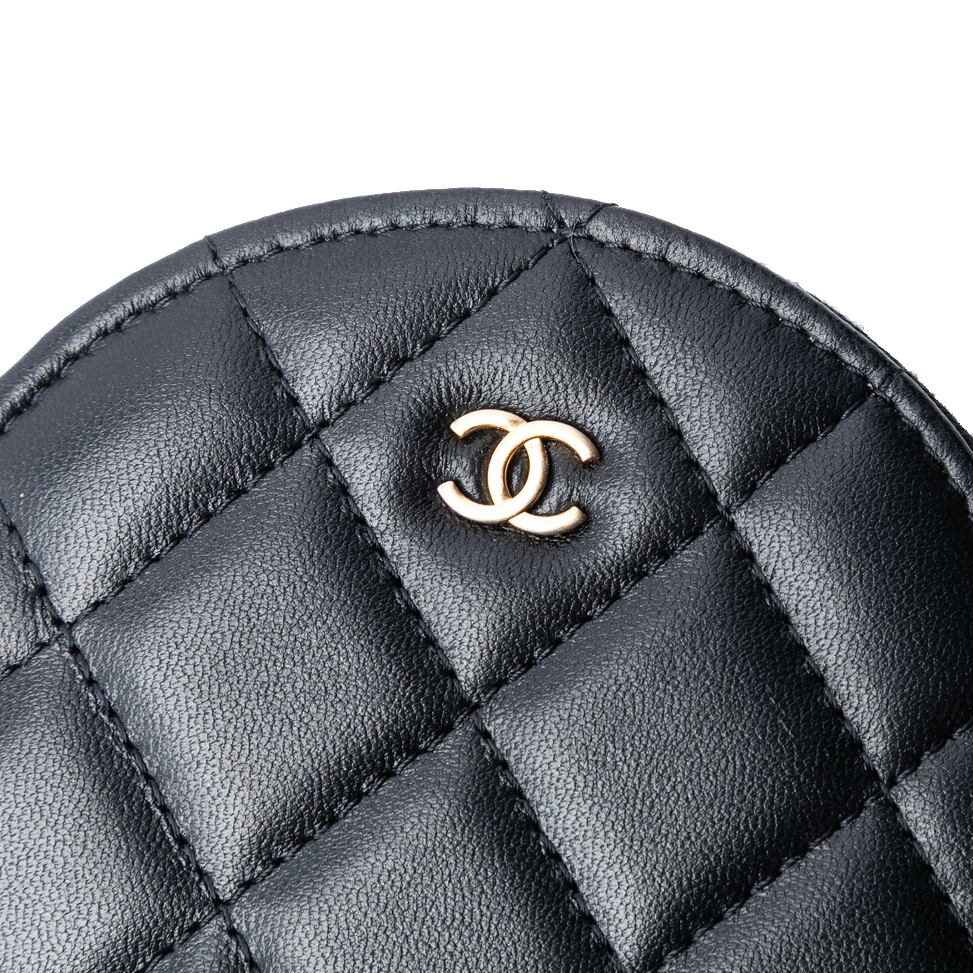 Chanel Quilted Lambskin Pearl Crown CC Wristlet Multi Pouches - image 6