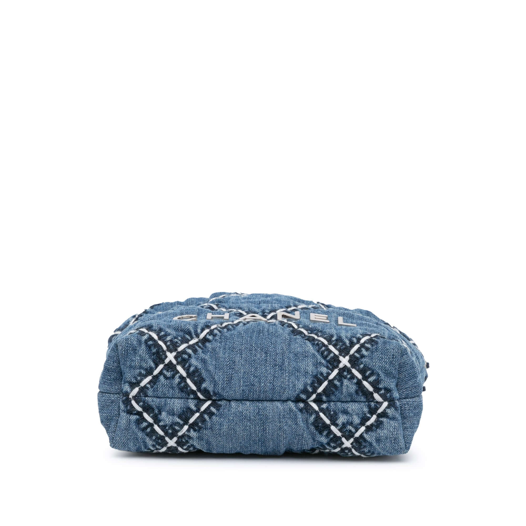 Chanel Mini Denim Stitched 22 Handbag