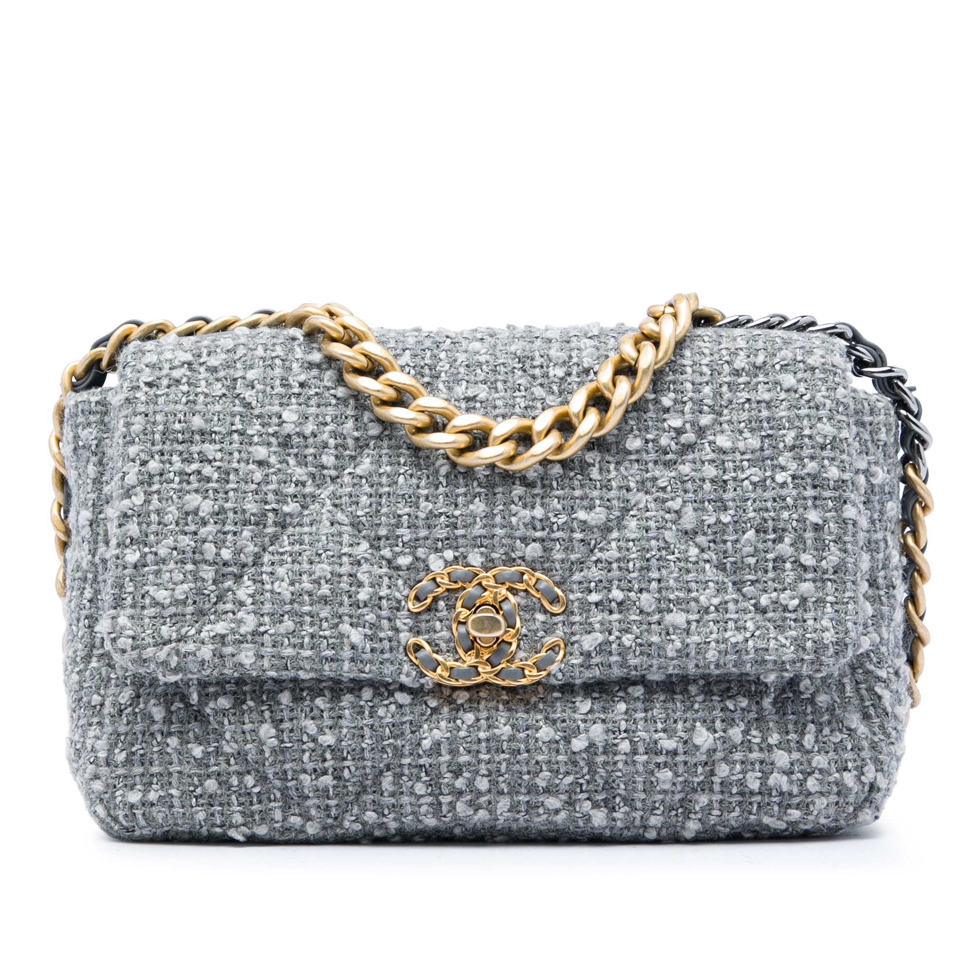 Chanel Medium Tweed 19 Flap - image 1