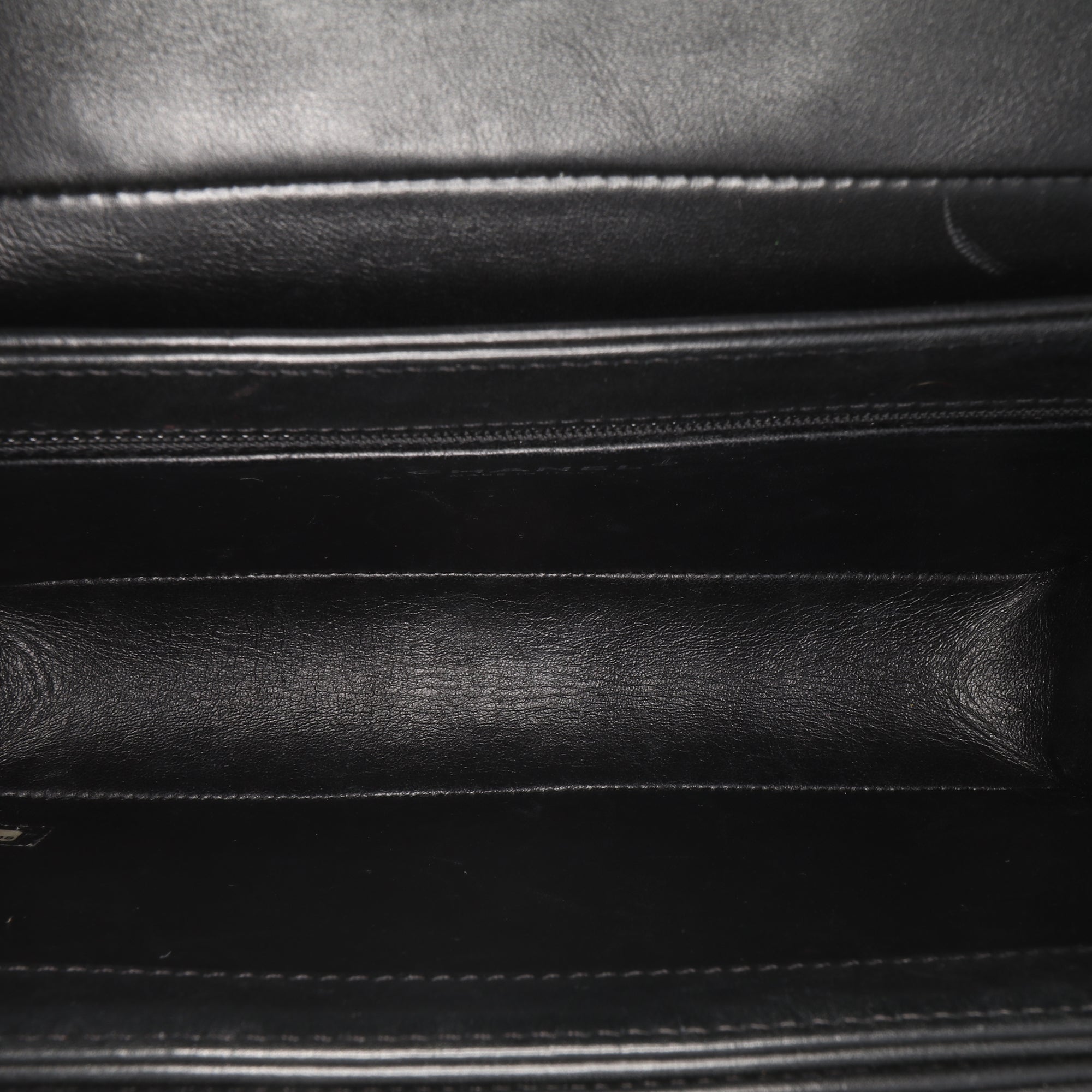 Chanel Quilted Calfskin Double Chain Top Handle Flap - image 4