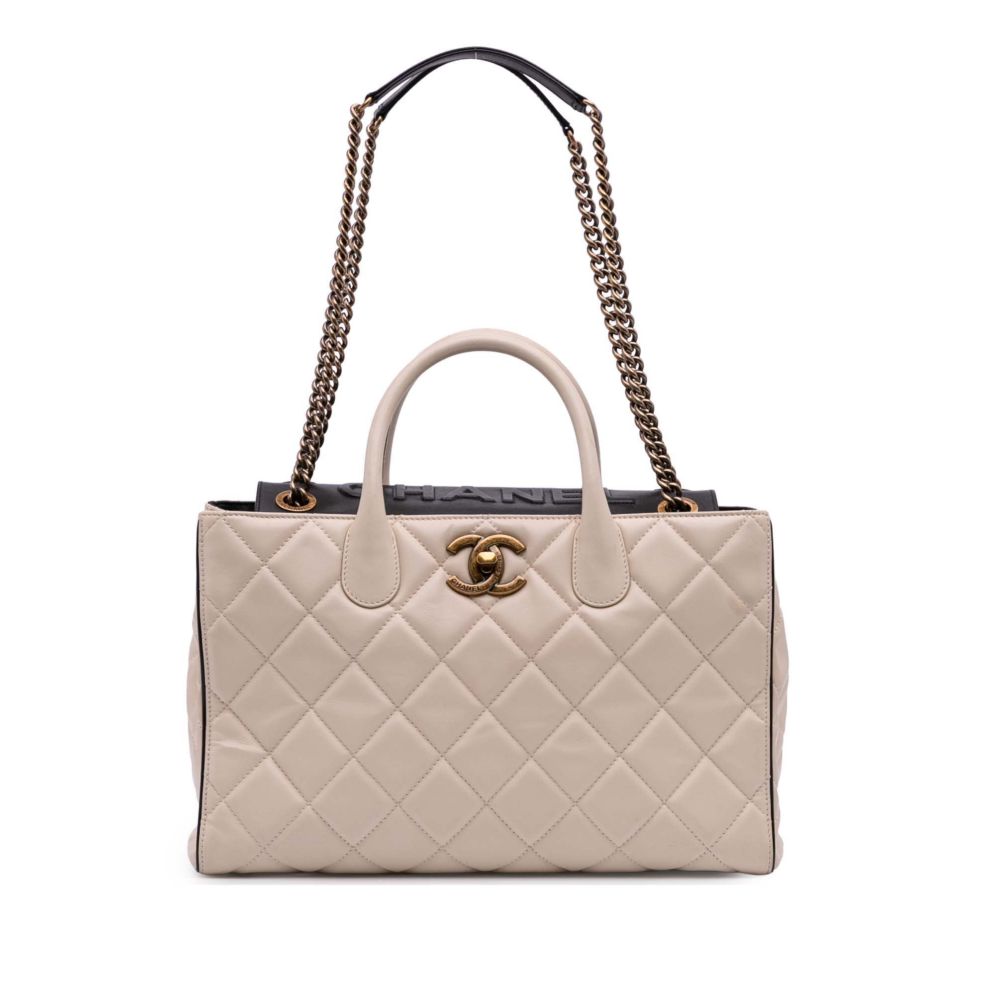 Chanel Quilted Calfskin Portobello Satchel - image 1