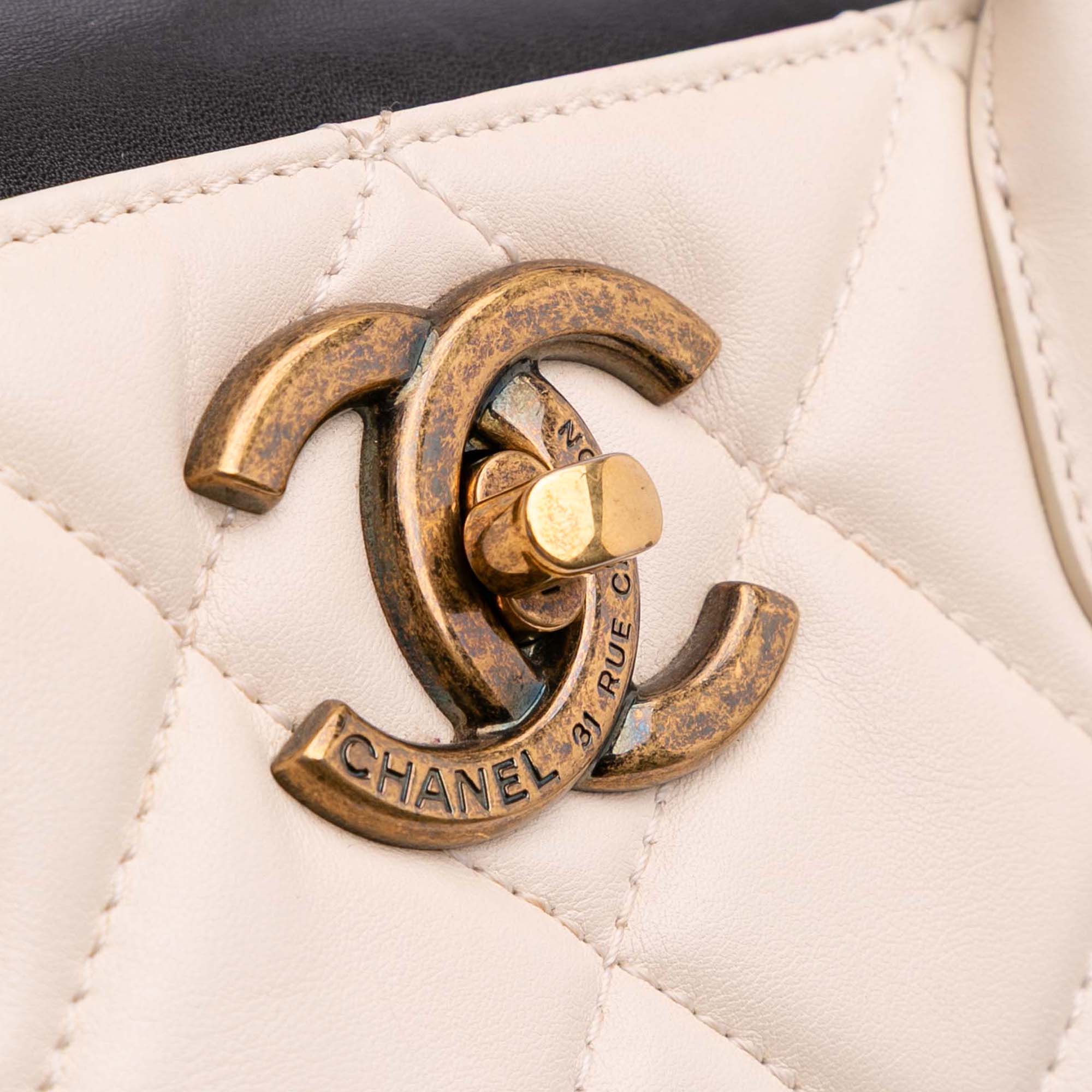 Chanel Quilted Calfskin Portobello Satchel - image 8