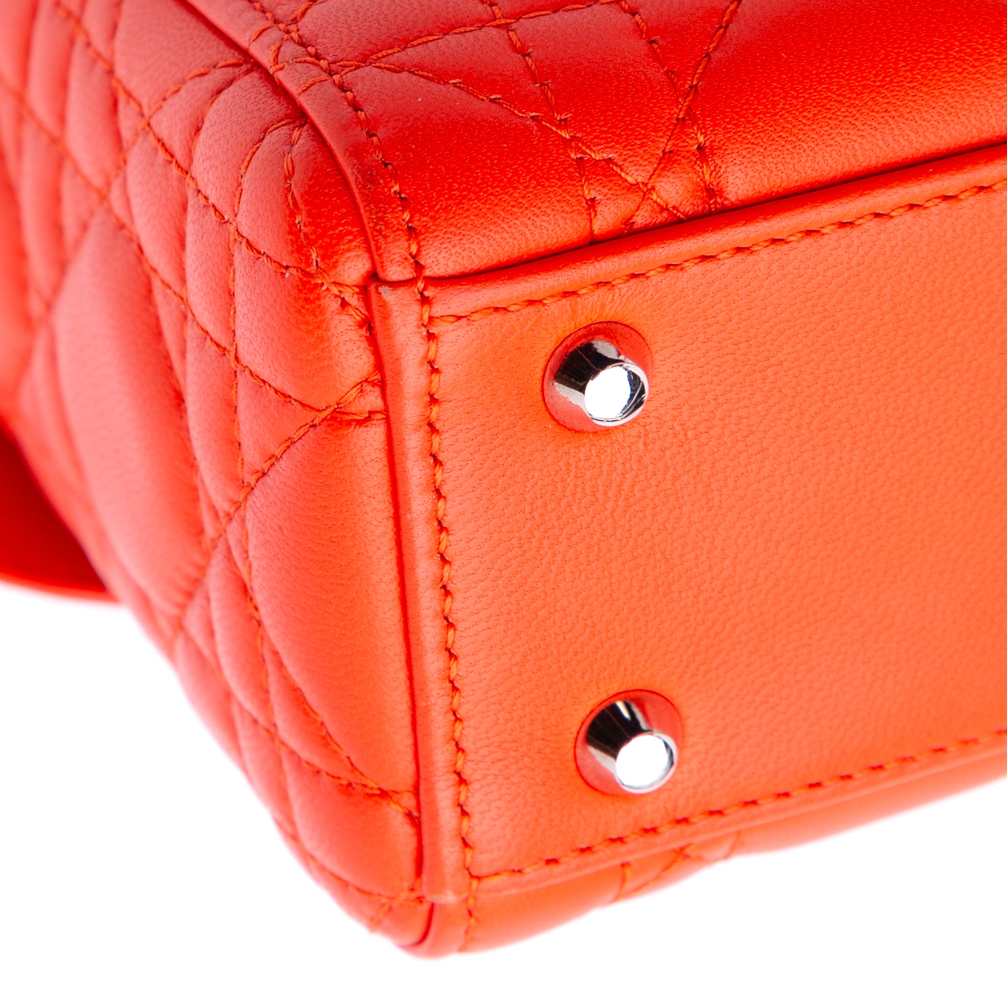 Dior Mini Lambskin Cannage Lady Dior - image 11