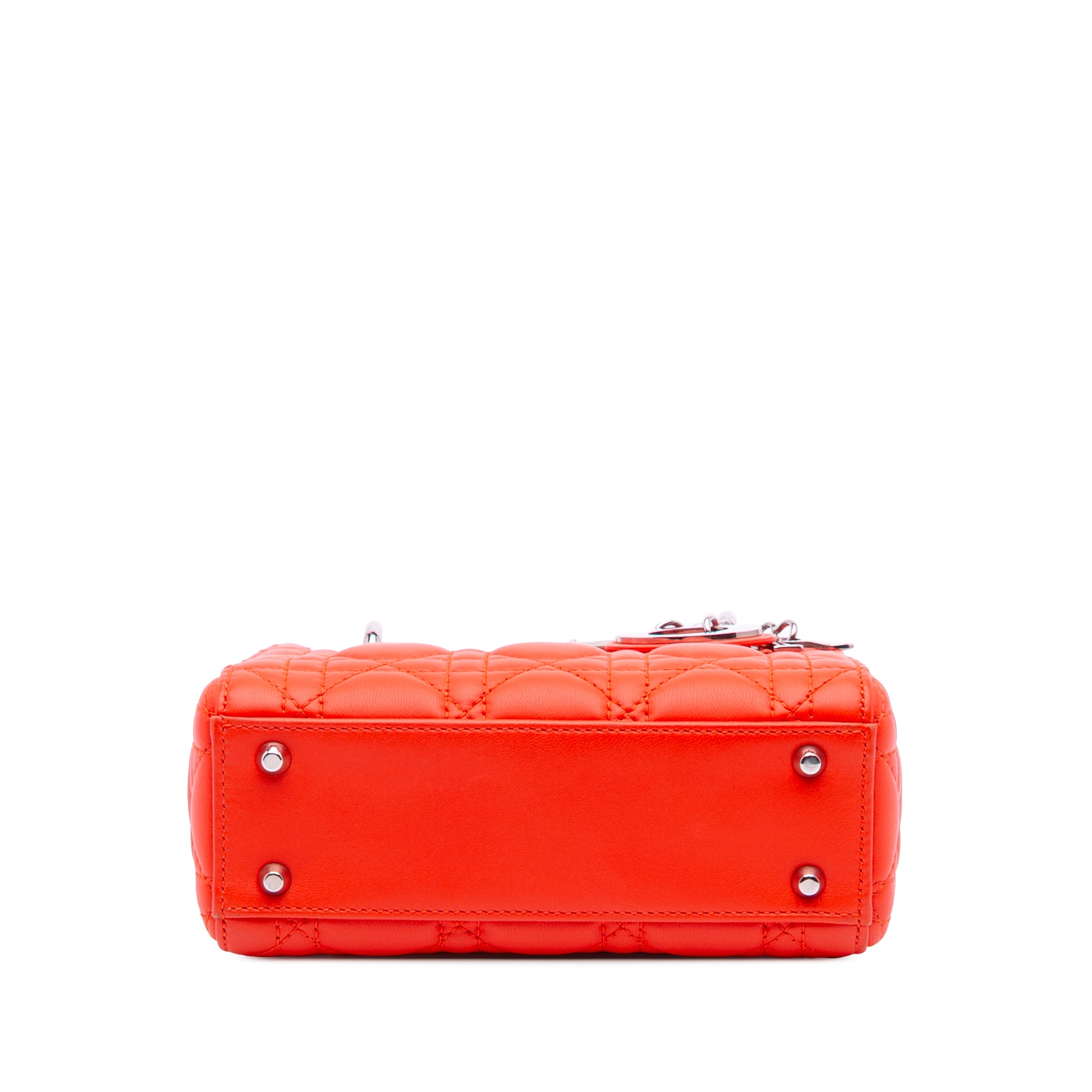 Dior Mini Lambskin Cannage Lady Dior - image 3
