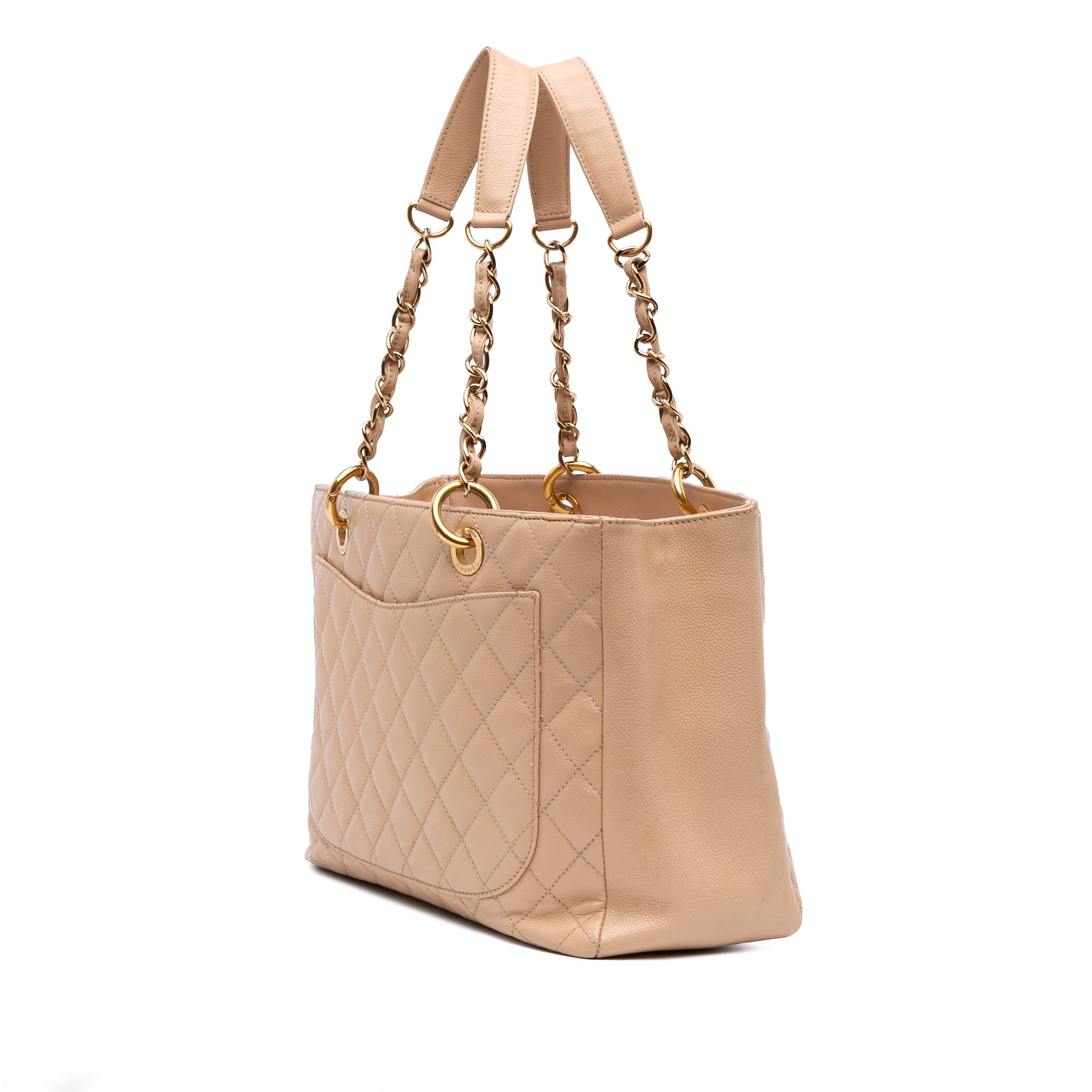 Chanel Caviar Grand Shopping Tote - image 2
