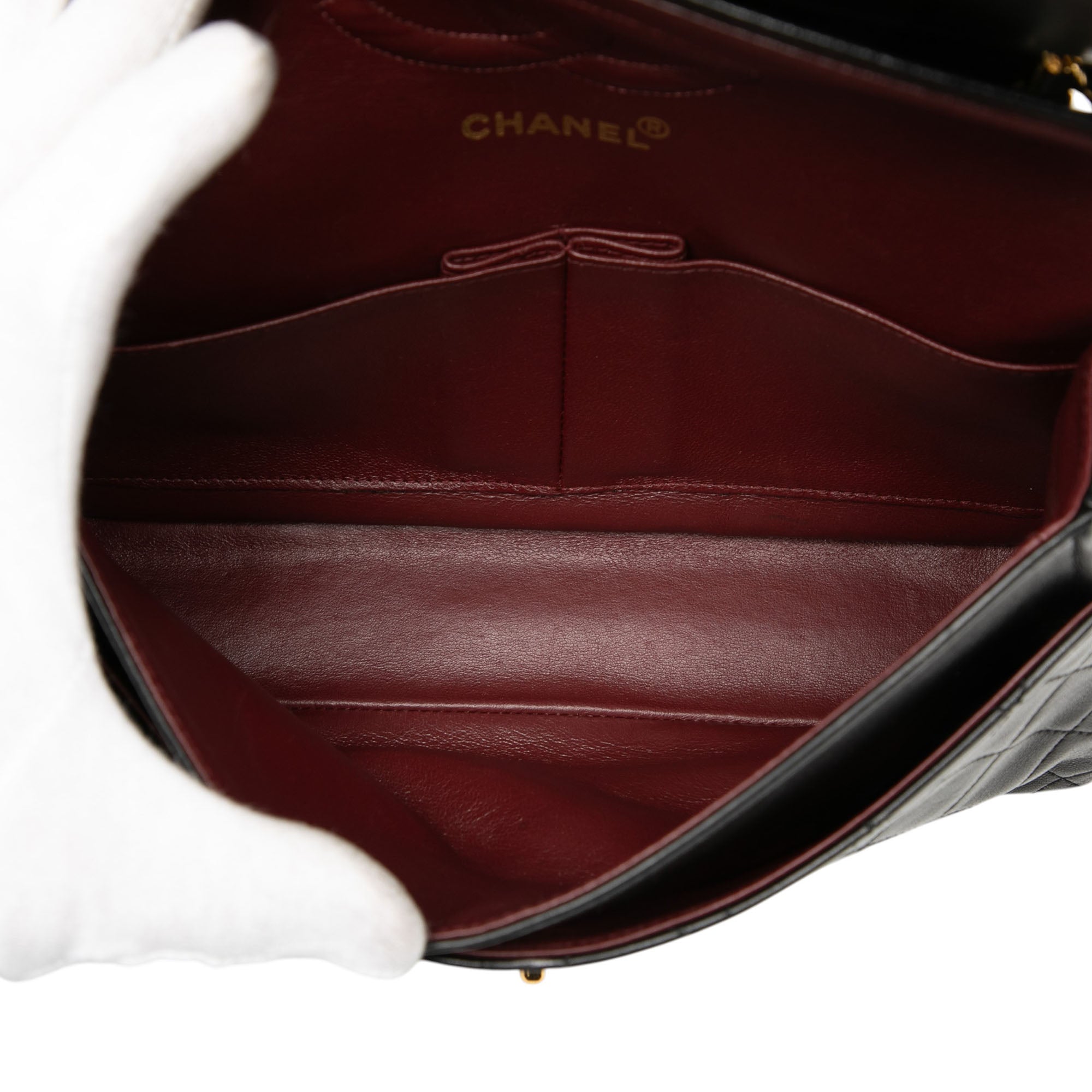 Chanel Medium Classic Lambskin Double Flap - image 4