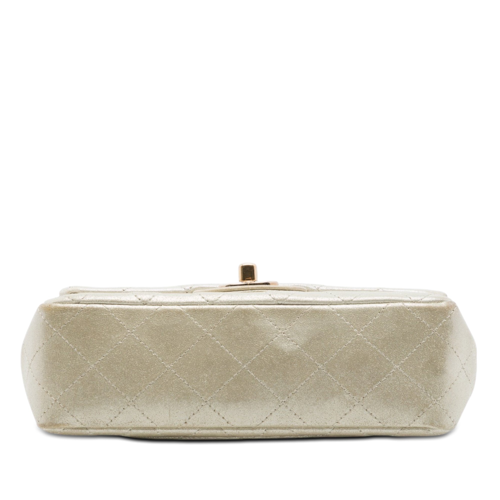 Chanel Mini Rectangular Classic Iridescent Lambskin Single Flap - image 3