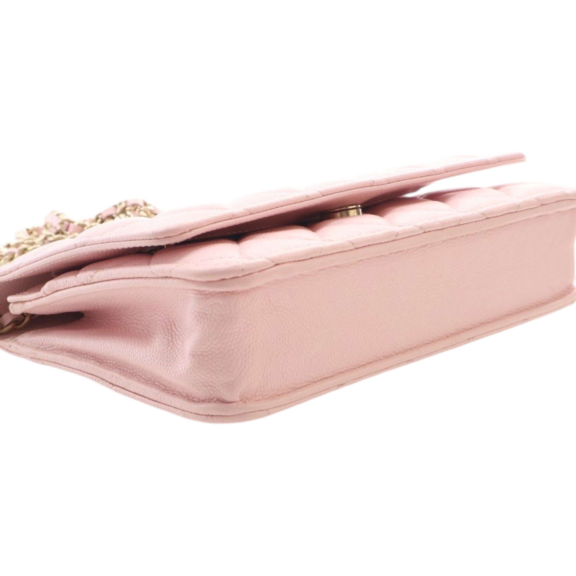 Chanel Classic Caviar Wallet On Chain - image 11
